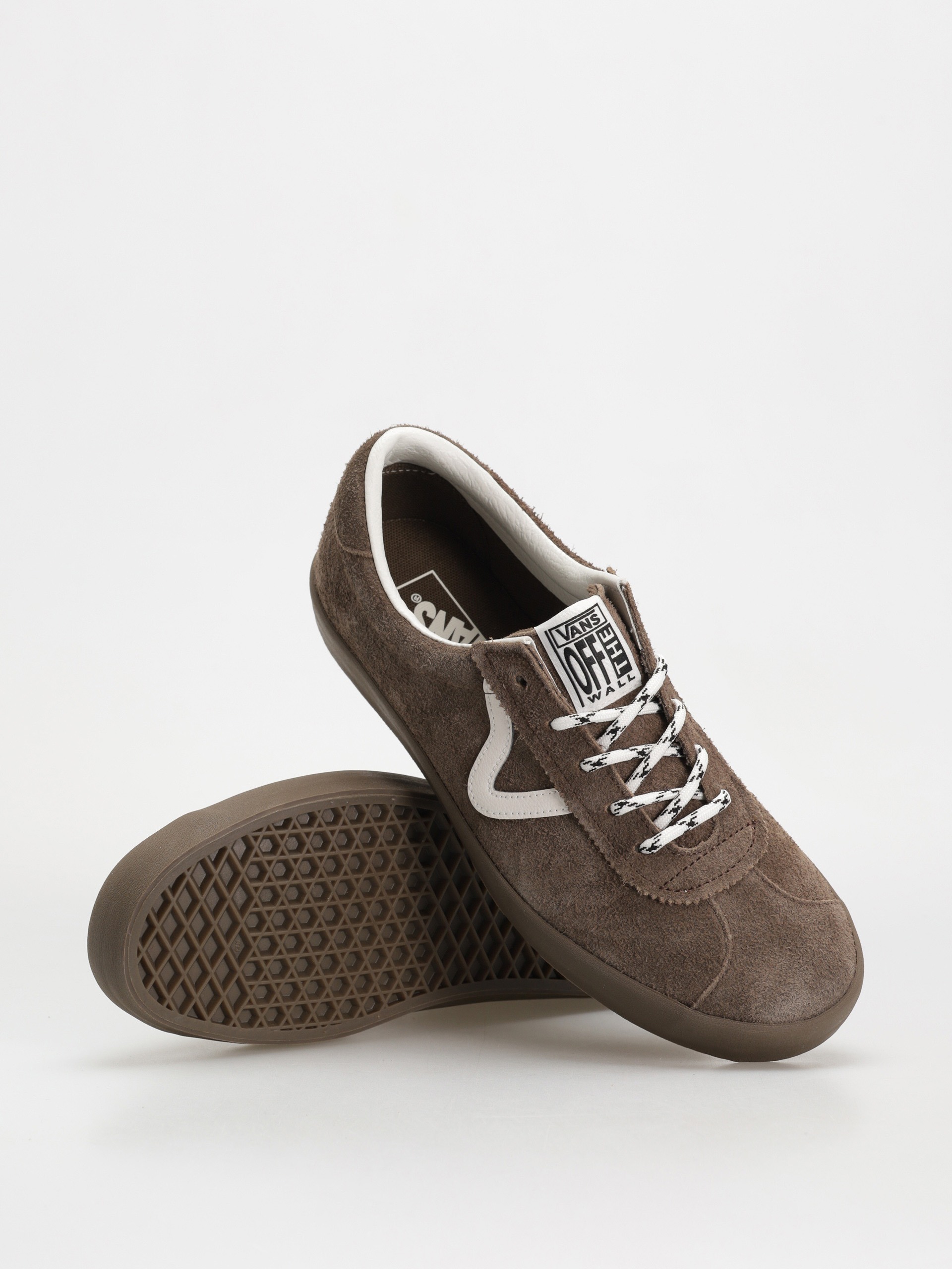 Topánky Vans Sport Low (hairy suede teak)