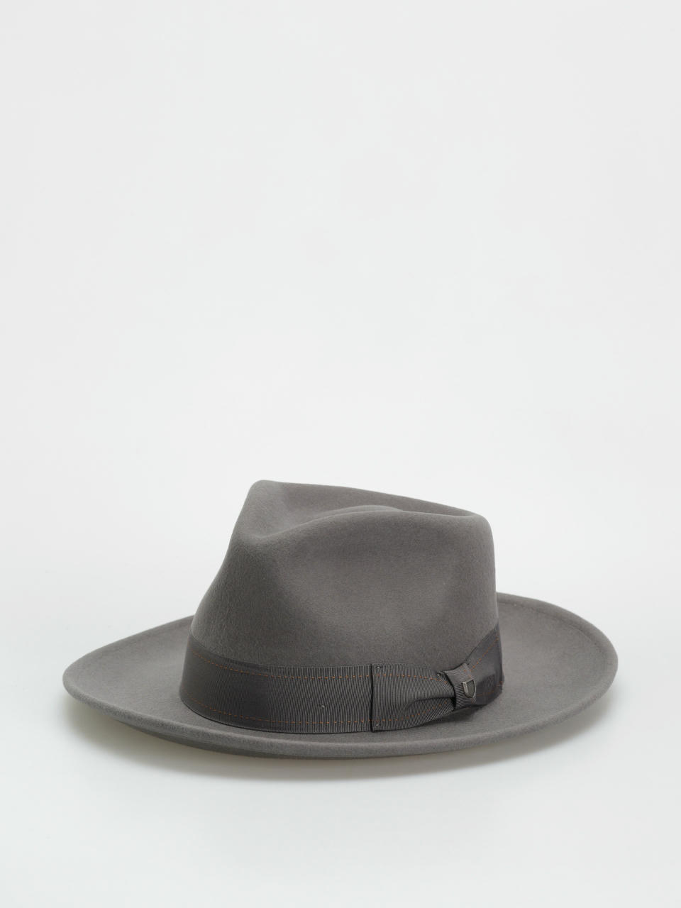 Klobúk Brixton Swindle Convertabrim Fedora (grey/grey)