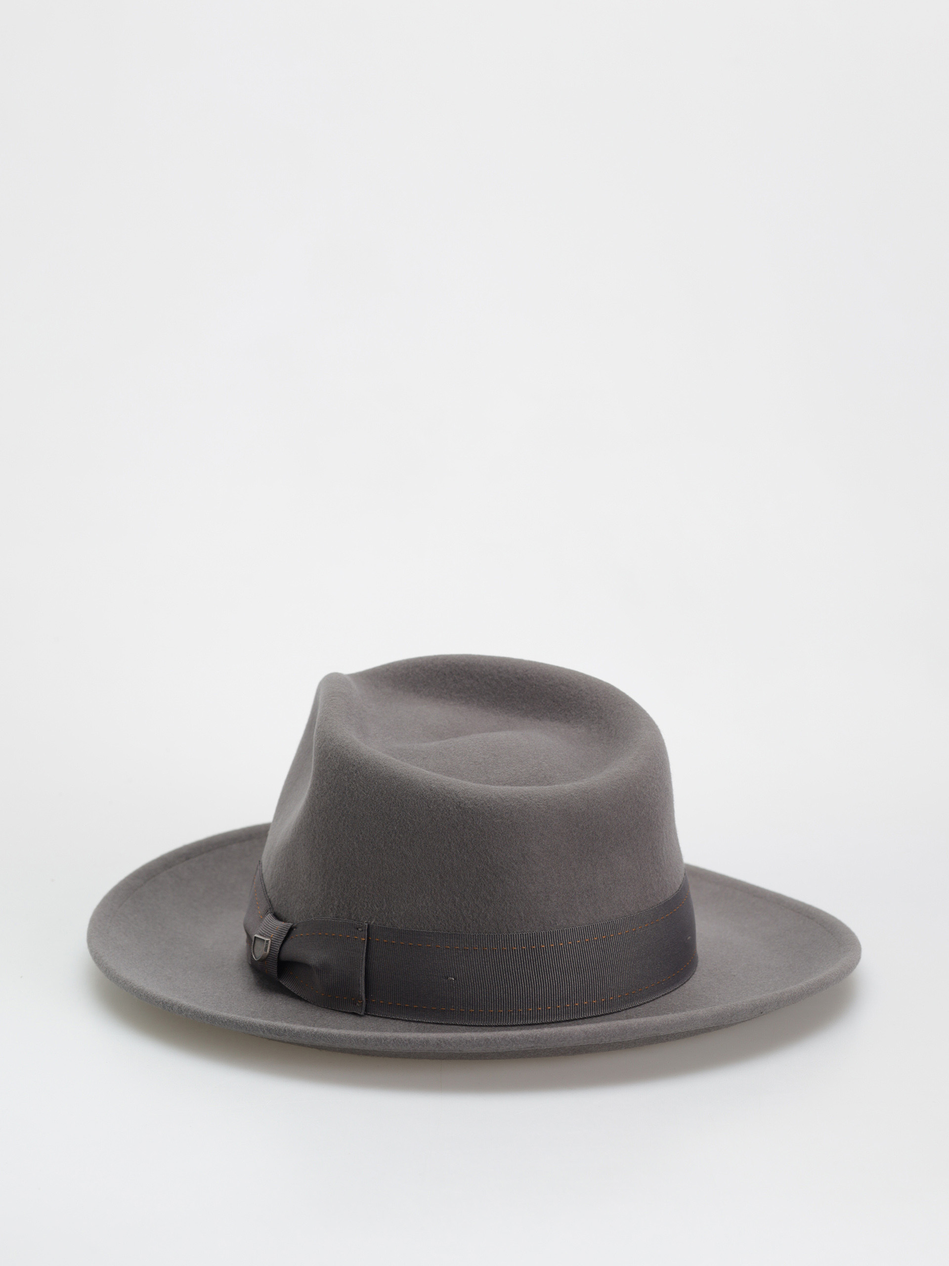 Klobúk Brixton Swindle Convertabrim Fedora (grey/grey)