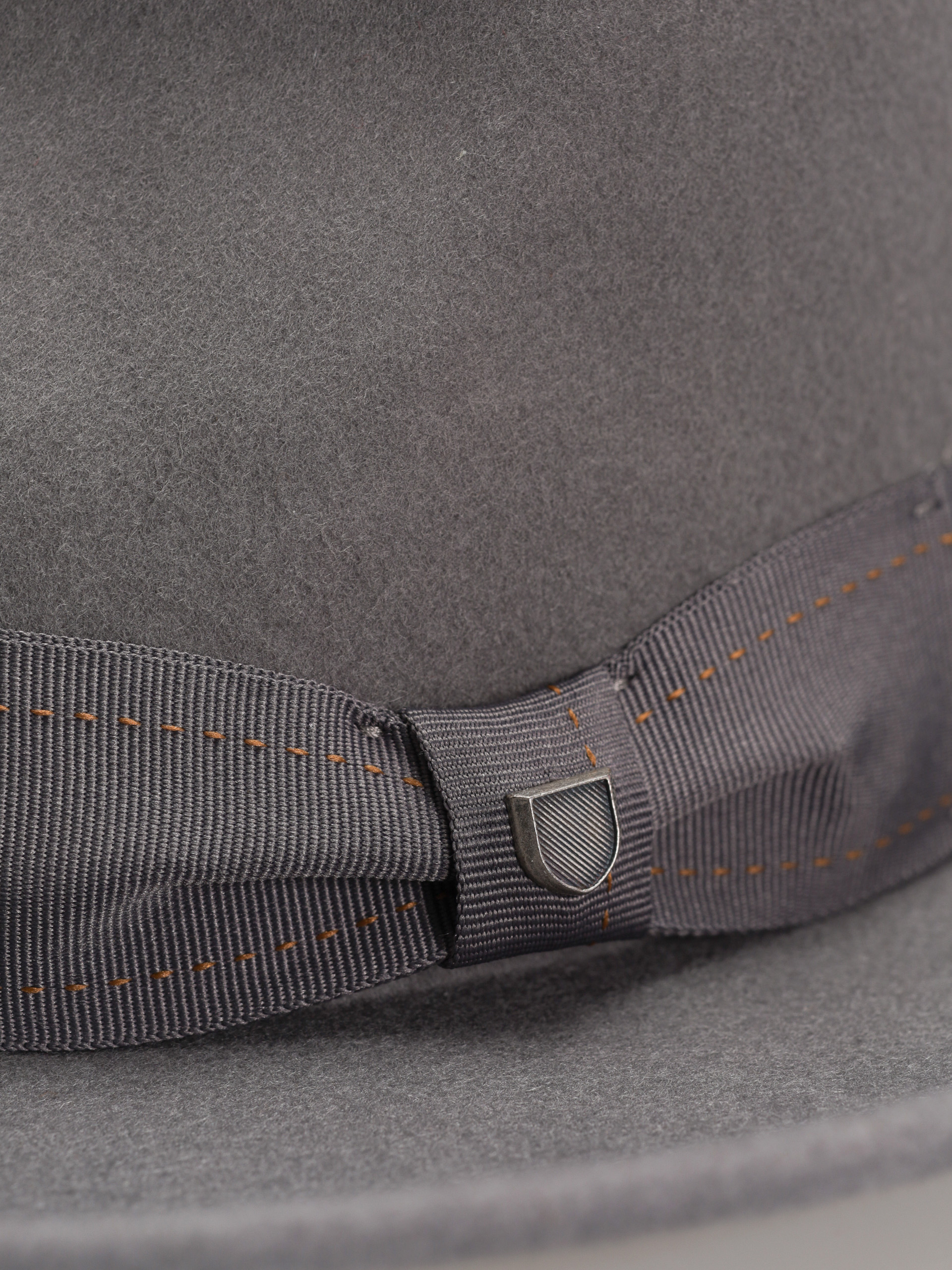 Klobúk Brixton Swindle Convertabrim Fedora (grey/grey)