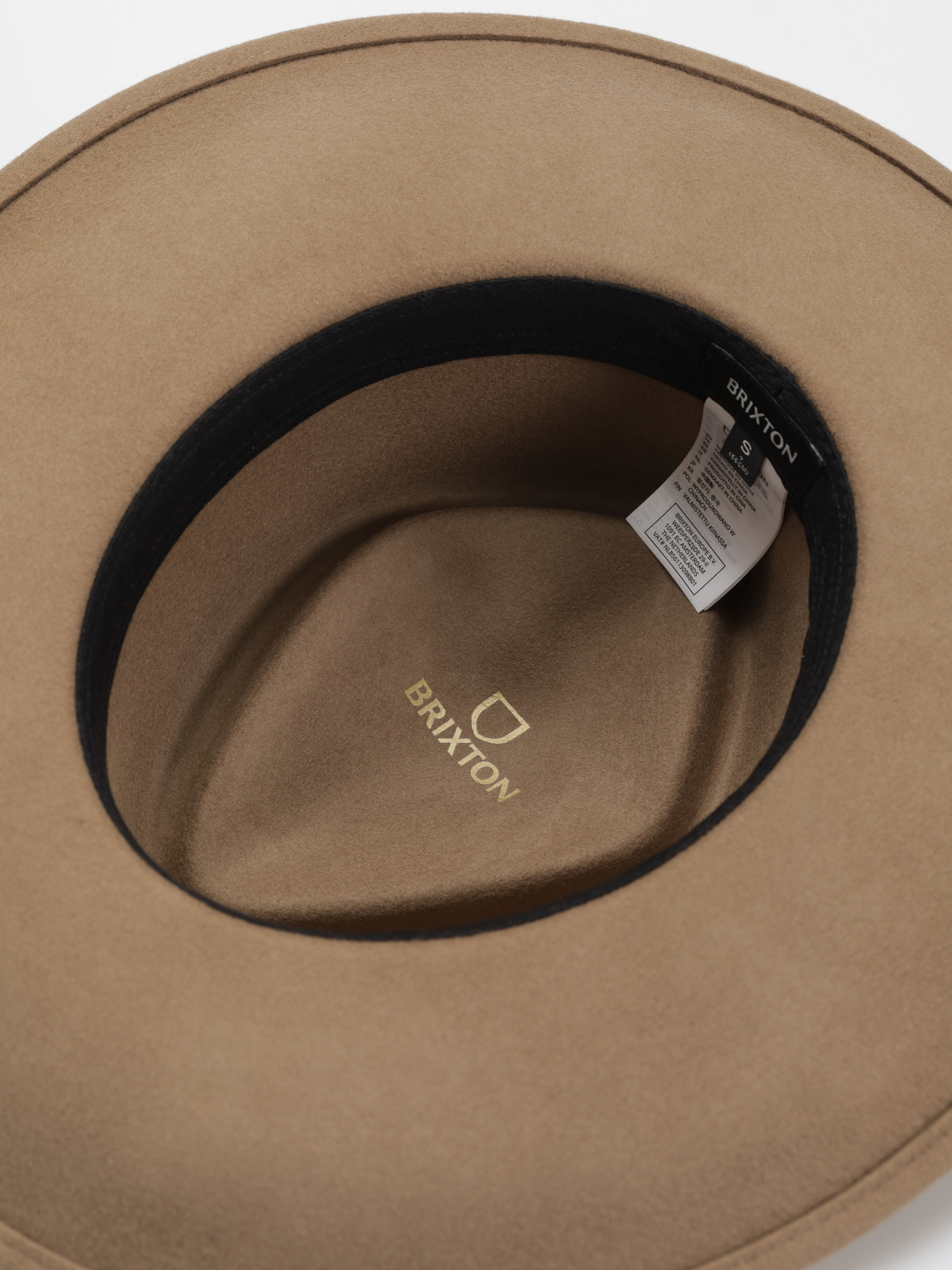 Klobúk Brixton Brenton Convertabrim Fedora (tobacco brown)