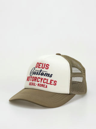 Šiltovka Deus Ex Machina Kamli Trucker (olive)