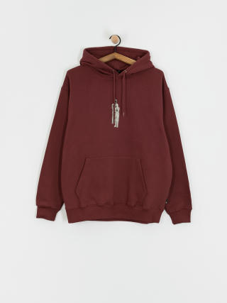 Mikina s kapucňou Volcom Watanite HD (merlot)