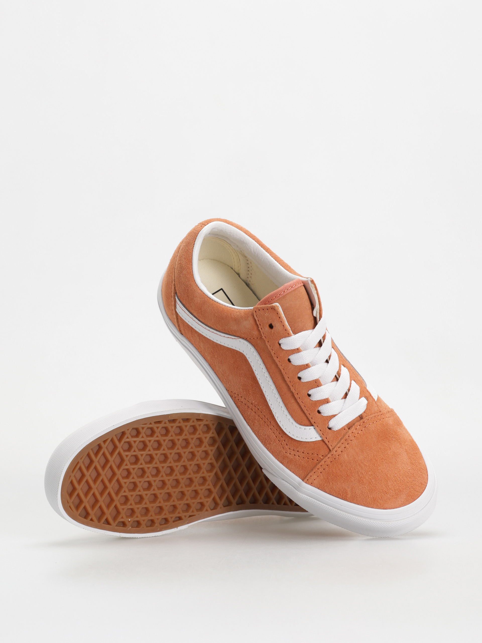 Topánky Vans Old Skool (pig suede carnelian)