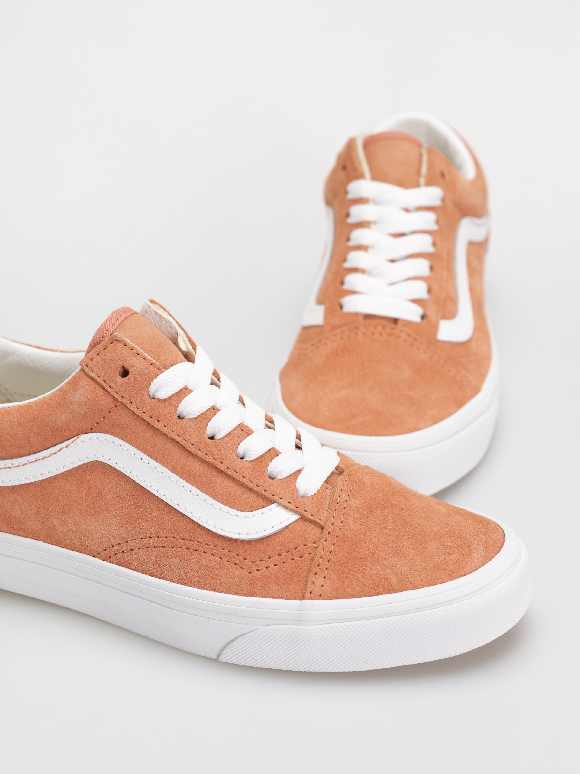 Topánky Vans Old Skool (pig suede carnelian)