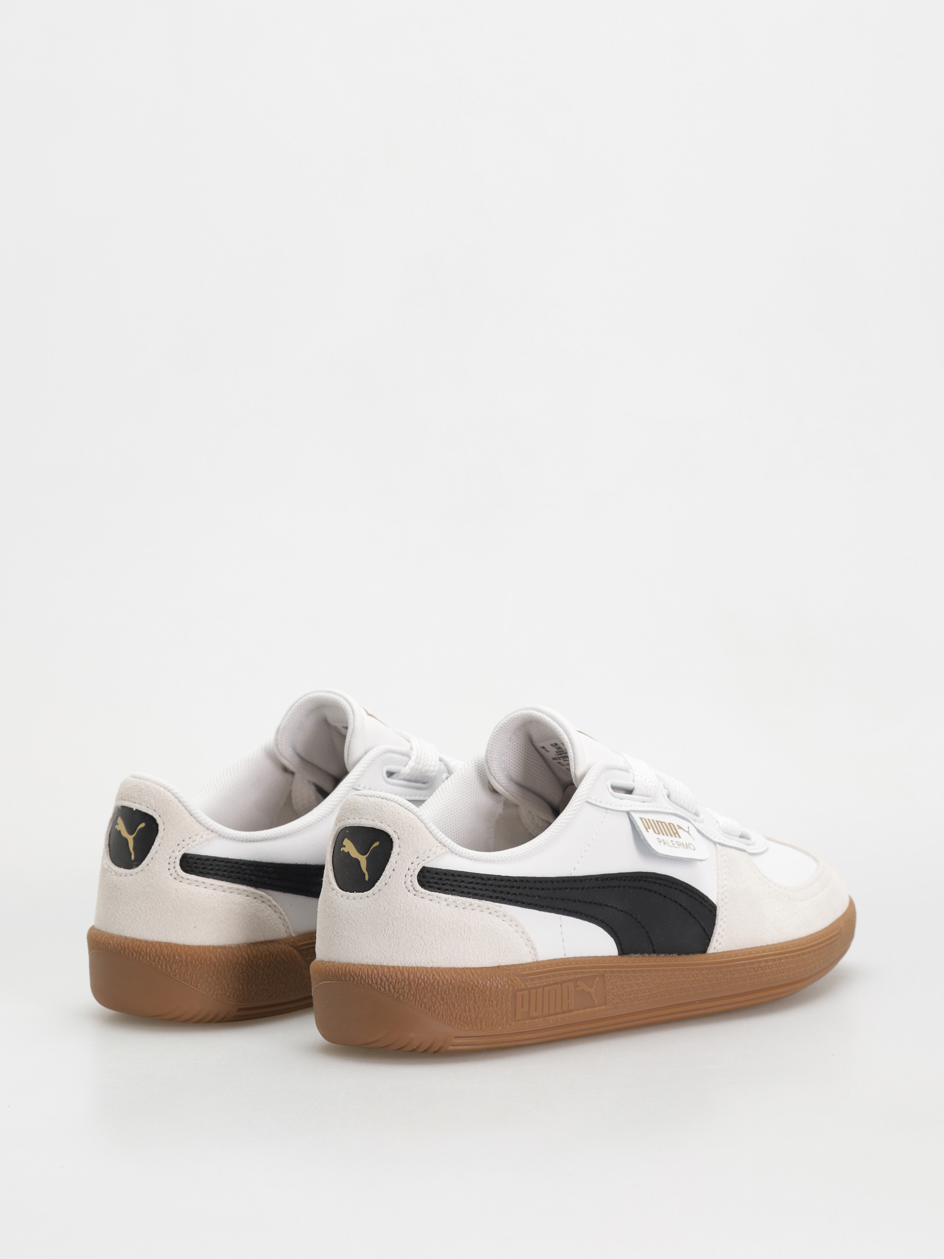 Topánky Puma Palermo Wide Lace SD (puma white puma black)