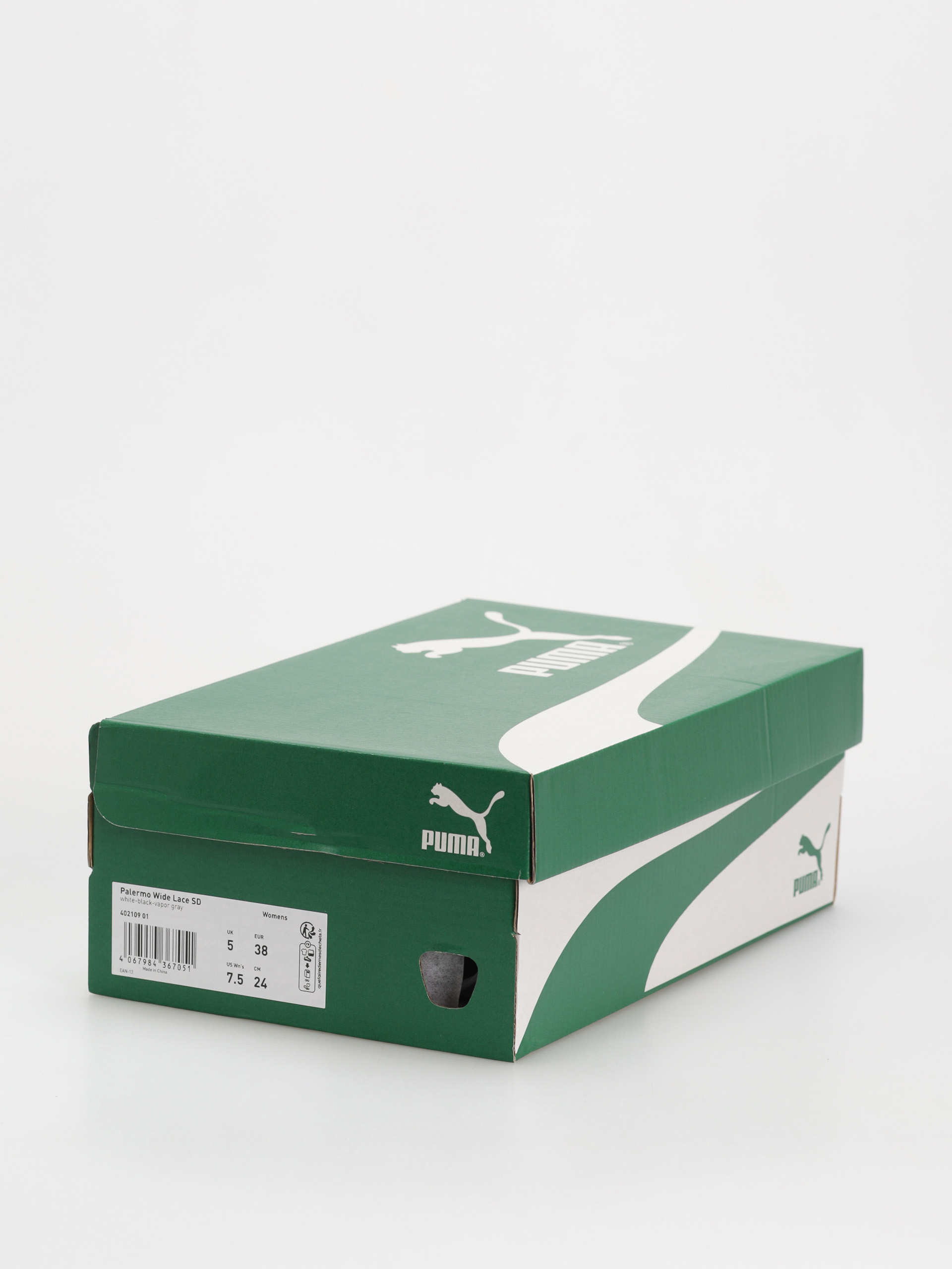 Topánky Puma Palermo Wide Lace SD (puma white puma black)