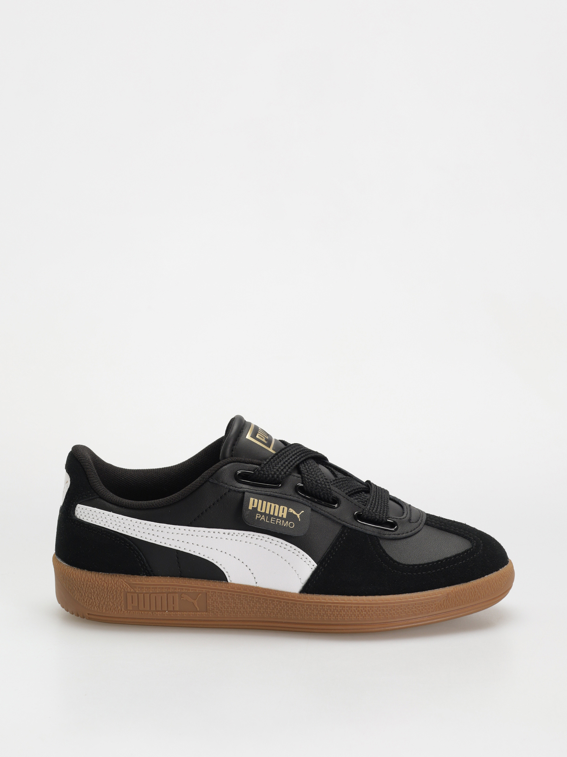 Topánky Puma Palermo Wide Lace SD (puma black puma white)