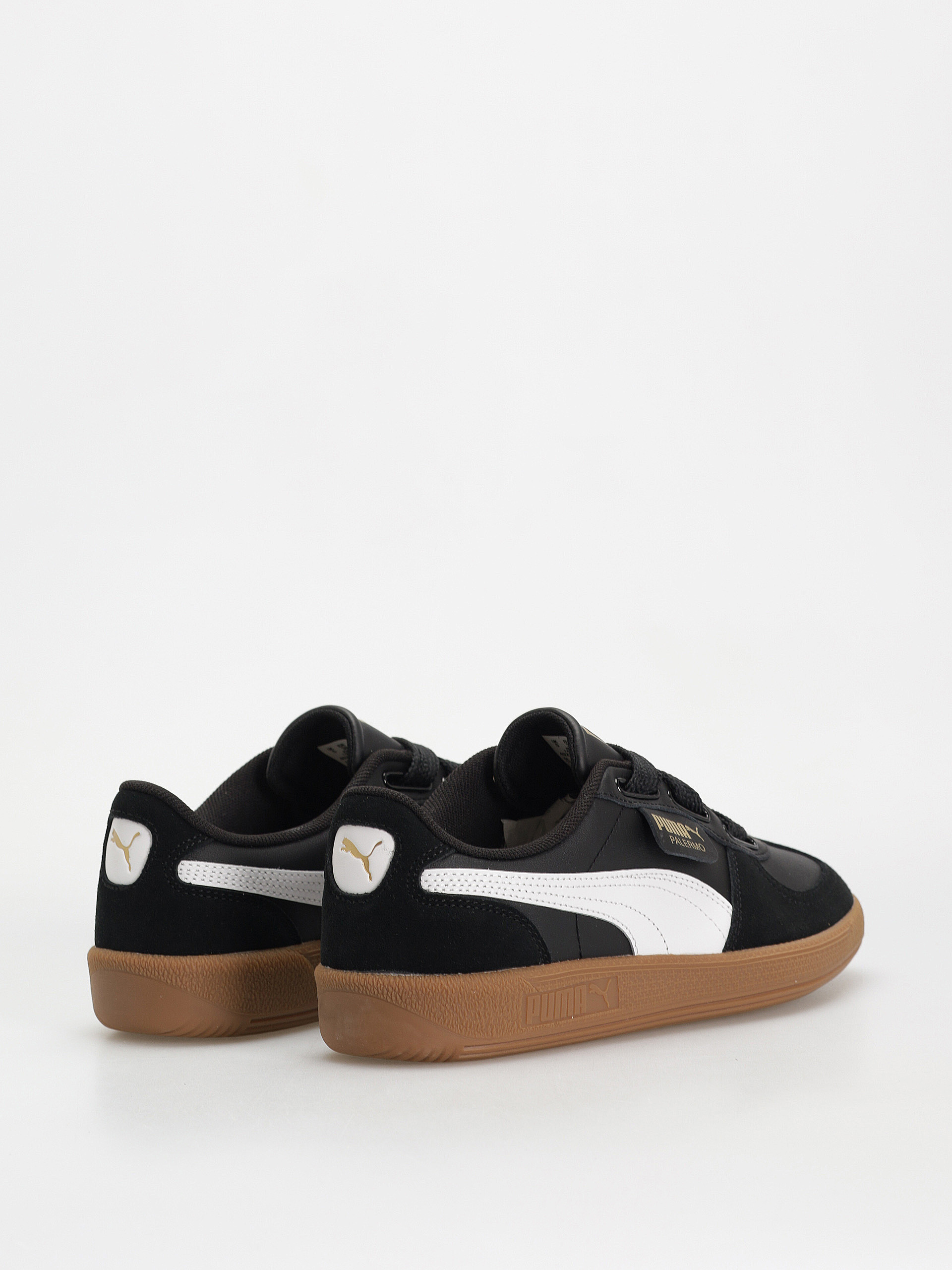 Topánky Puma Palermo Wide Lace SD (puma black puma white)