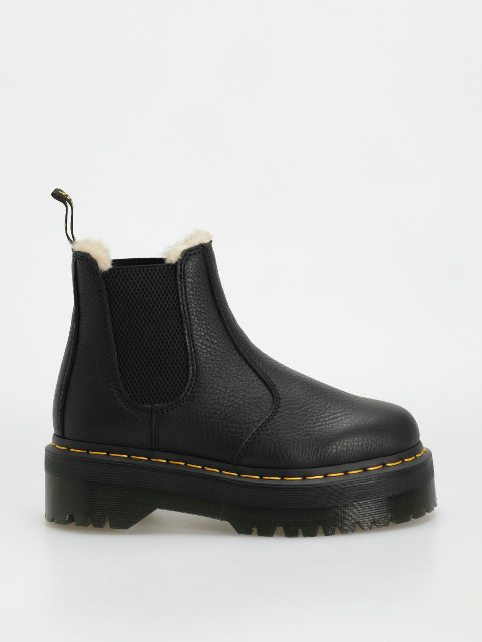 Topánky Dr. Martens 2976 Quad Fur Lined Wmn (black pisa)