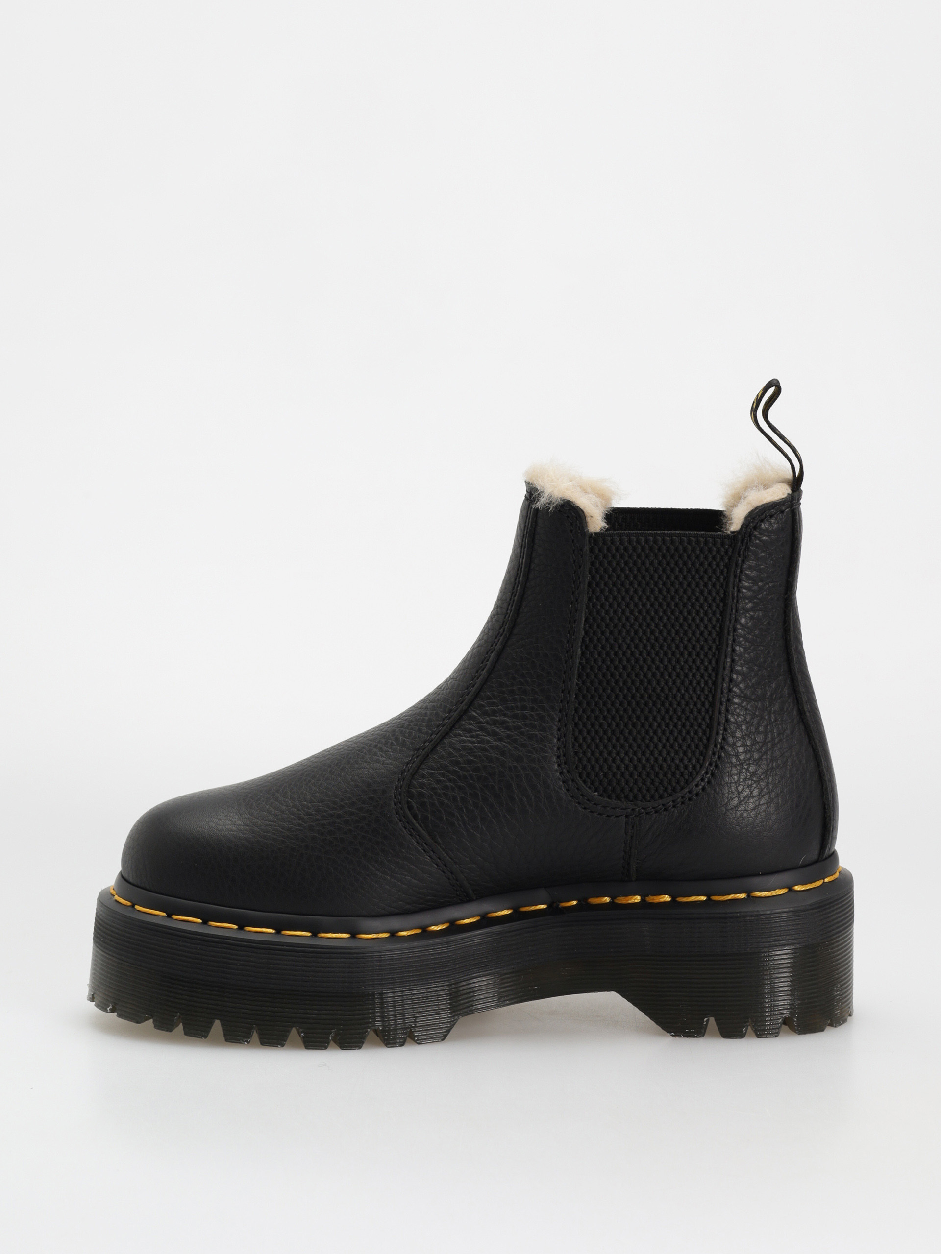 Topánky Dr. Martens 2976 Quad Fur Lined Wmn (black pisa)