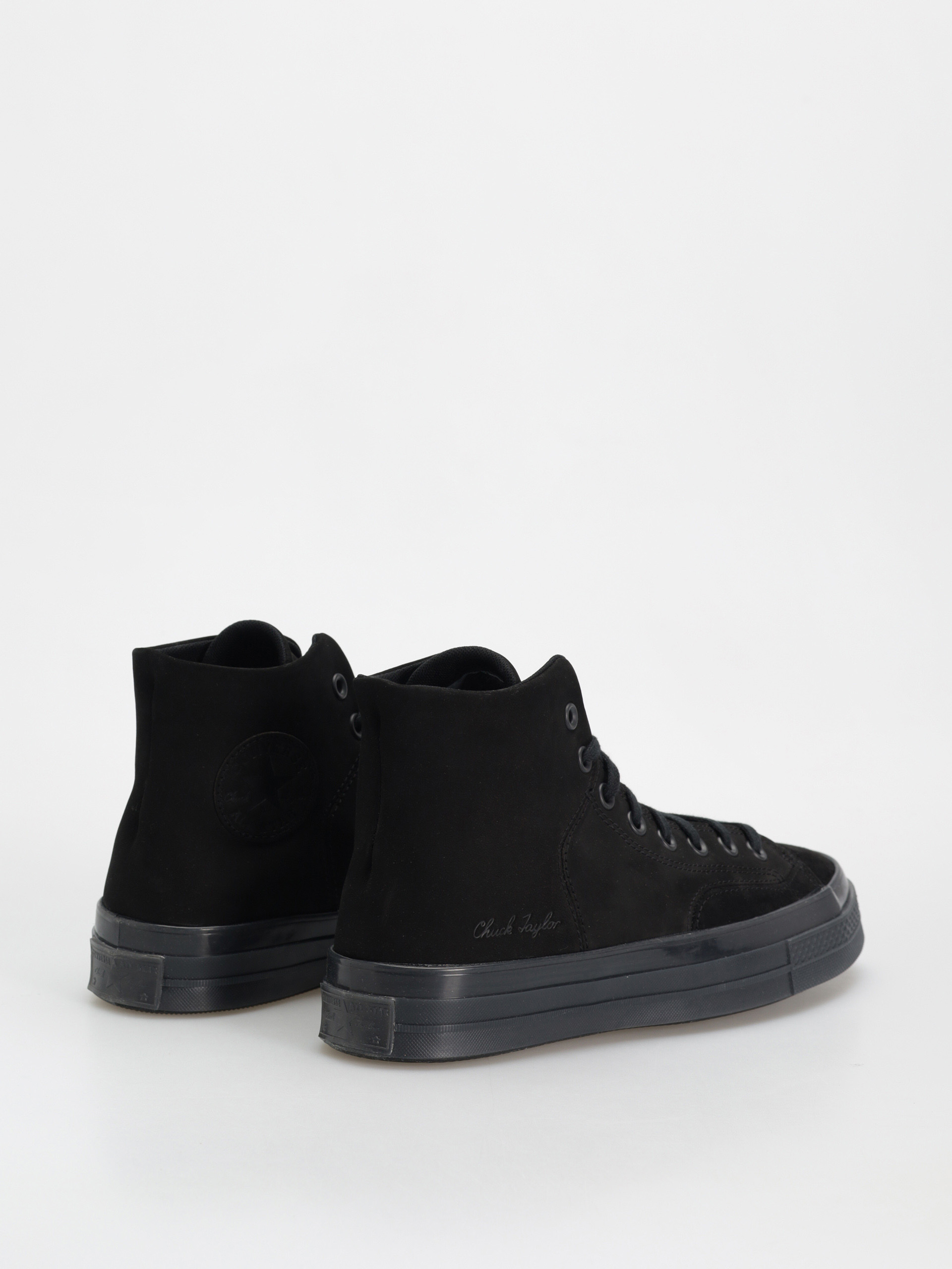 Tenisky Converse Chuck 70 Hi Marquis Nubuck Suede (black/black/black)
