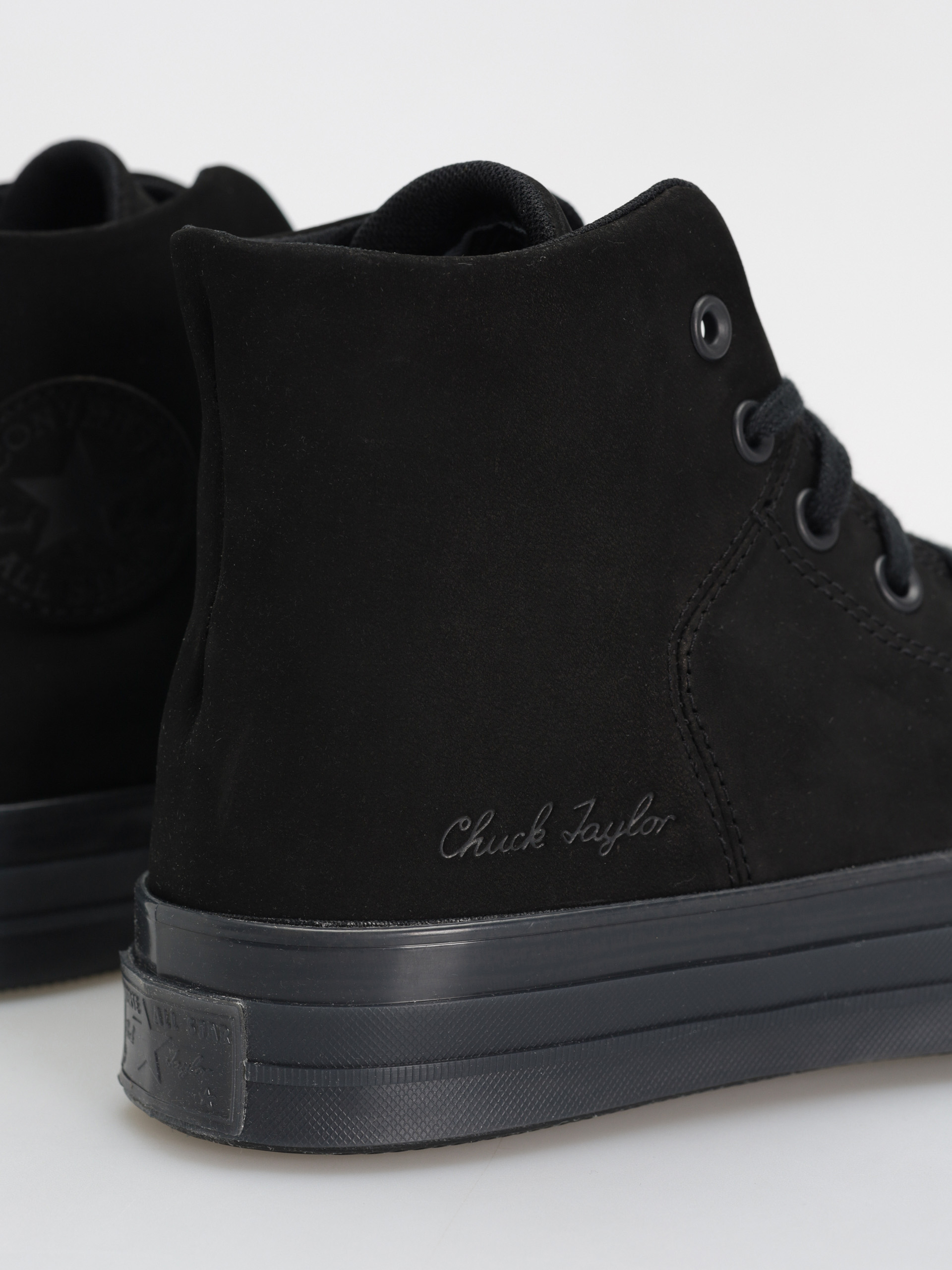 Tenisky Converse Chuck 70 Hi Marquis Nubuck Suede (black/black/black)