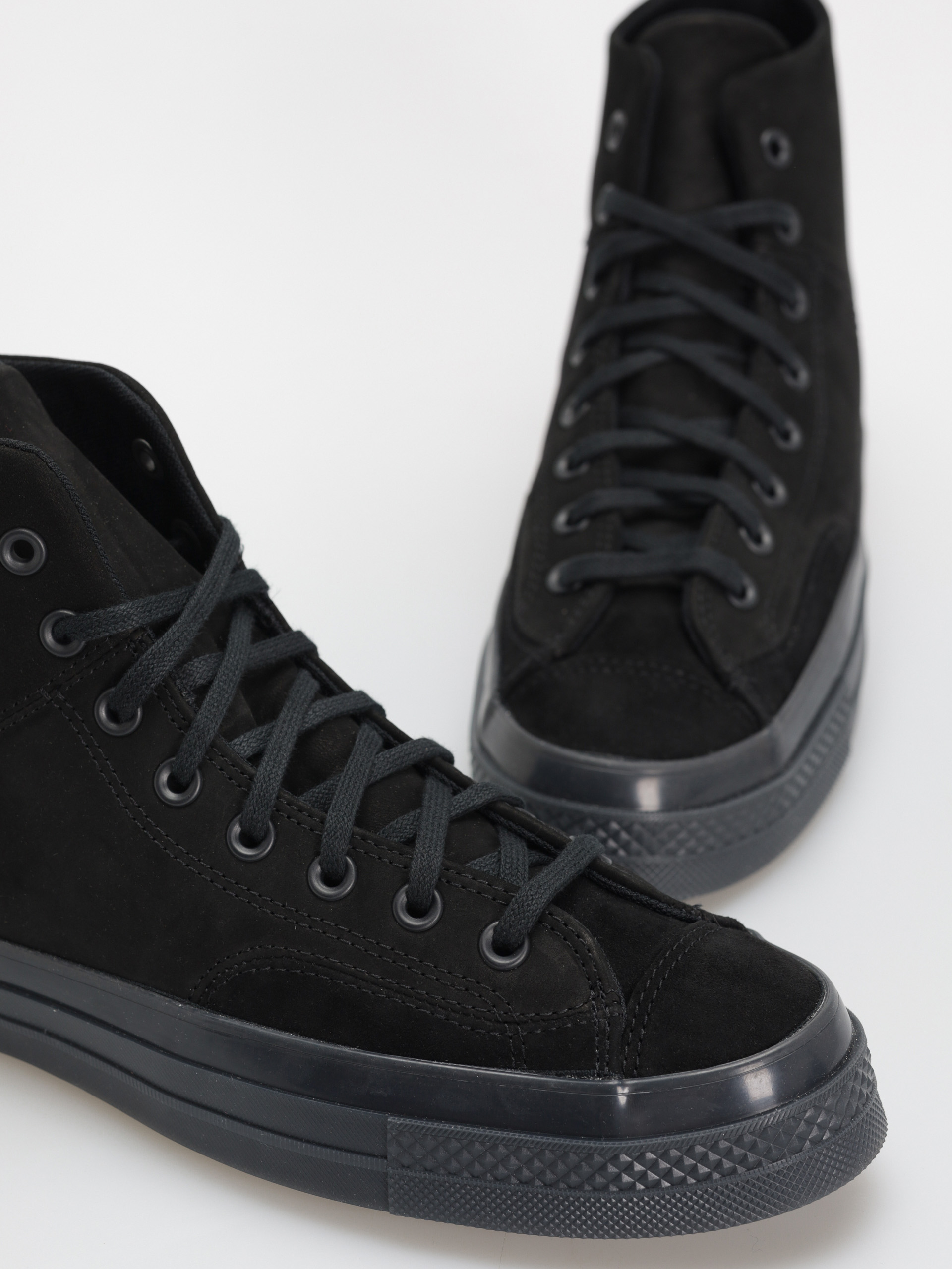 Tenisky Converse Chuck 70 Hi Marquis Nubuck Suede (black/black/black)