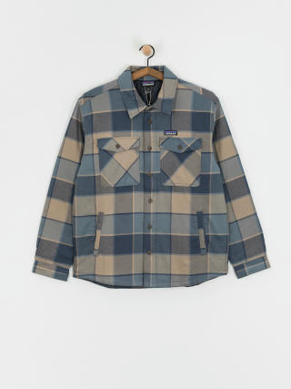 Košeľa Patagonia LW Insulated Fjord Flannel (william smolder blue)