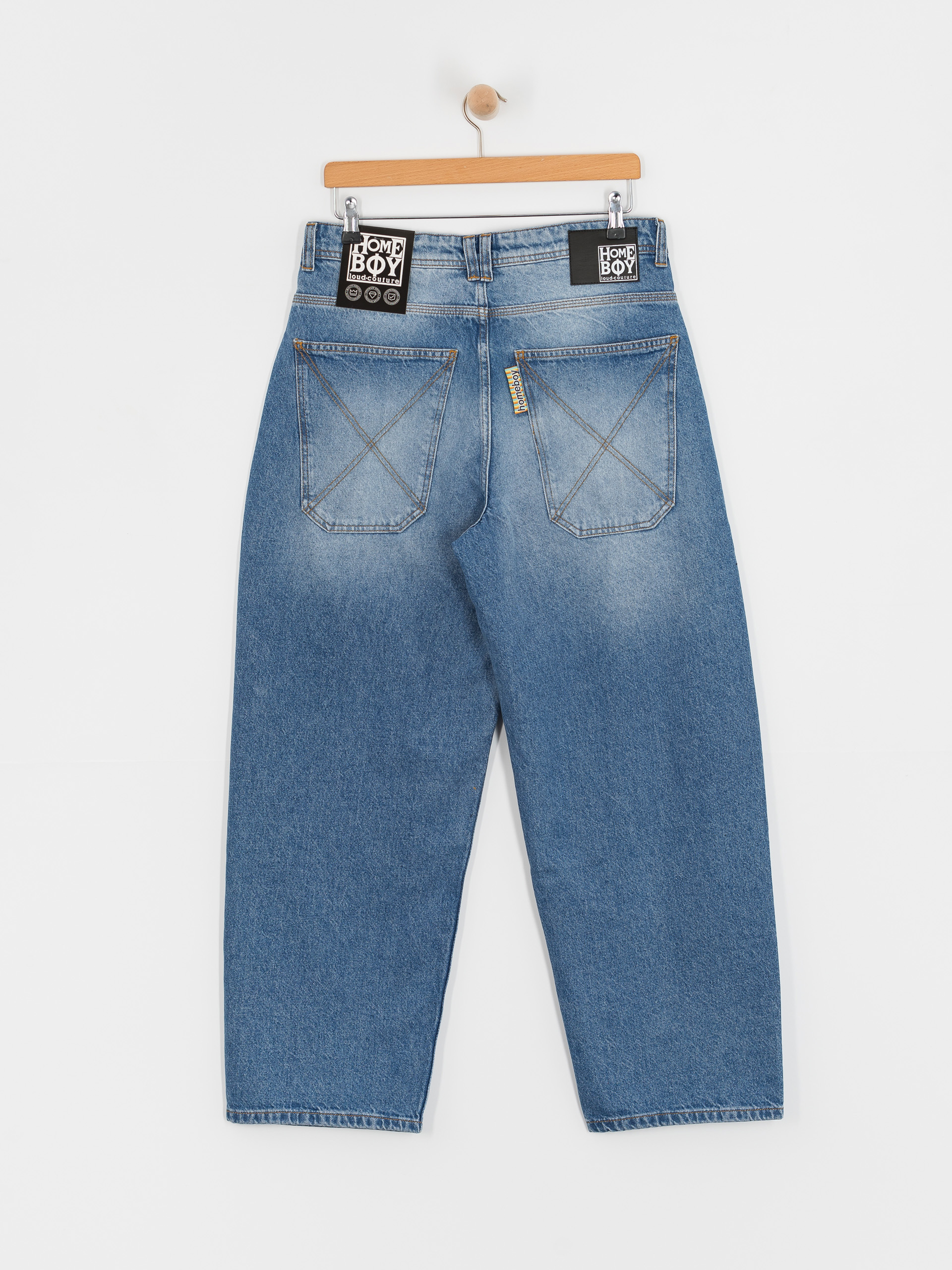 Nohavice Homeboy X Tra Monster Denim (vintage blue)