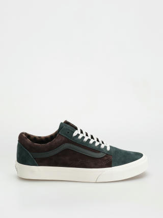 Topánky Vans Old Skool (pig suede plaid scarab)