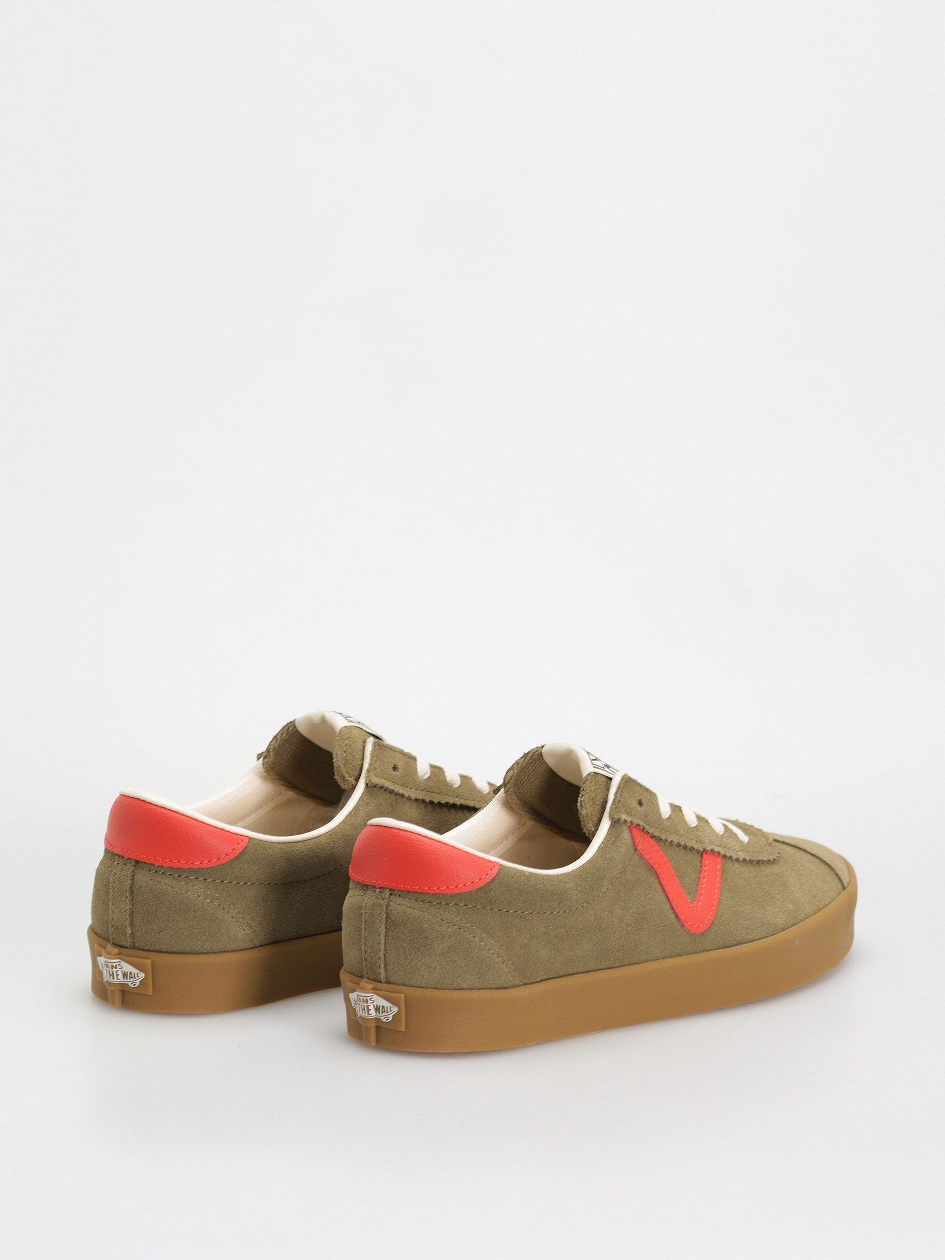 Topánky Vans Sport Low (gum pop olive/red)