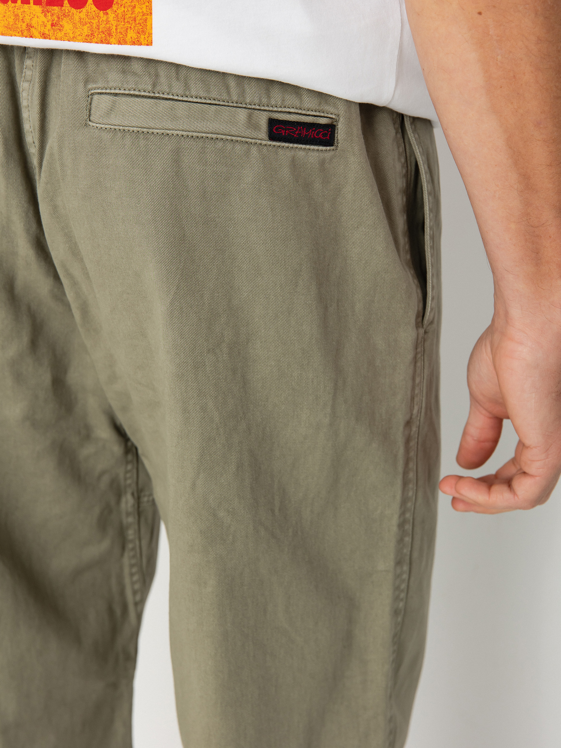 Nohavice Gramicci Gramicci Pant Pigment Dye (sage green)