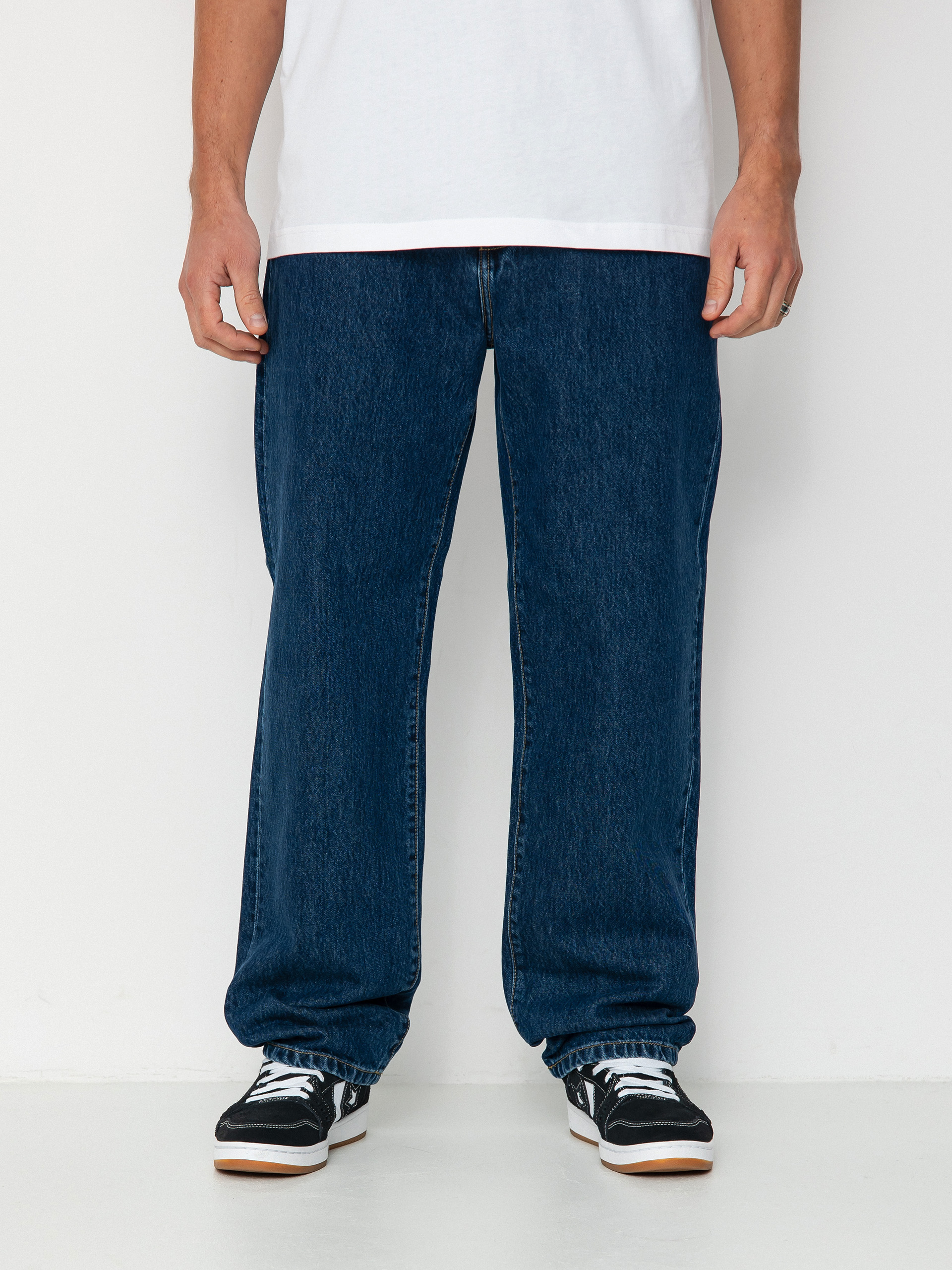 Nohavice Carhartt WIP Aaron (blue)