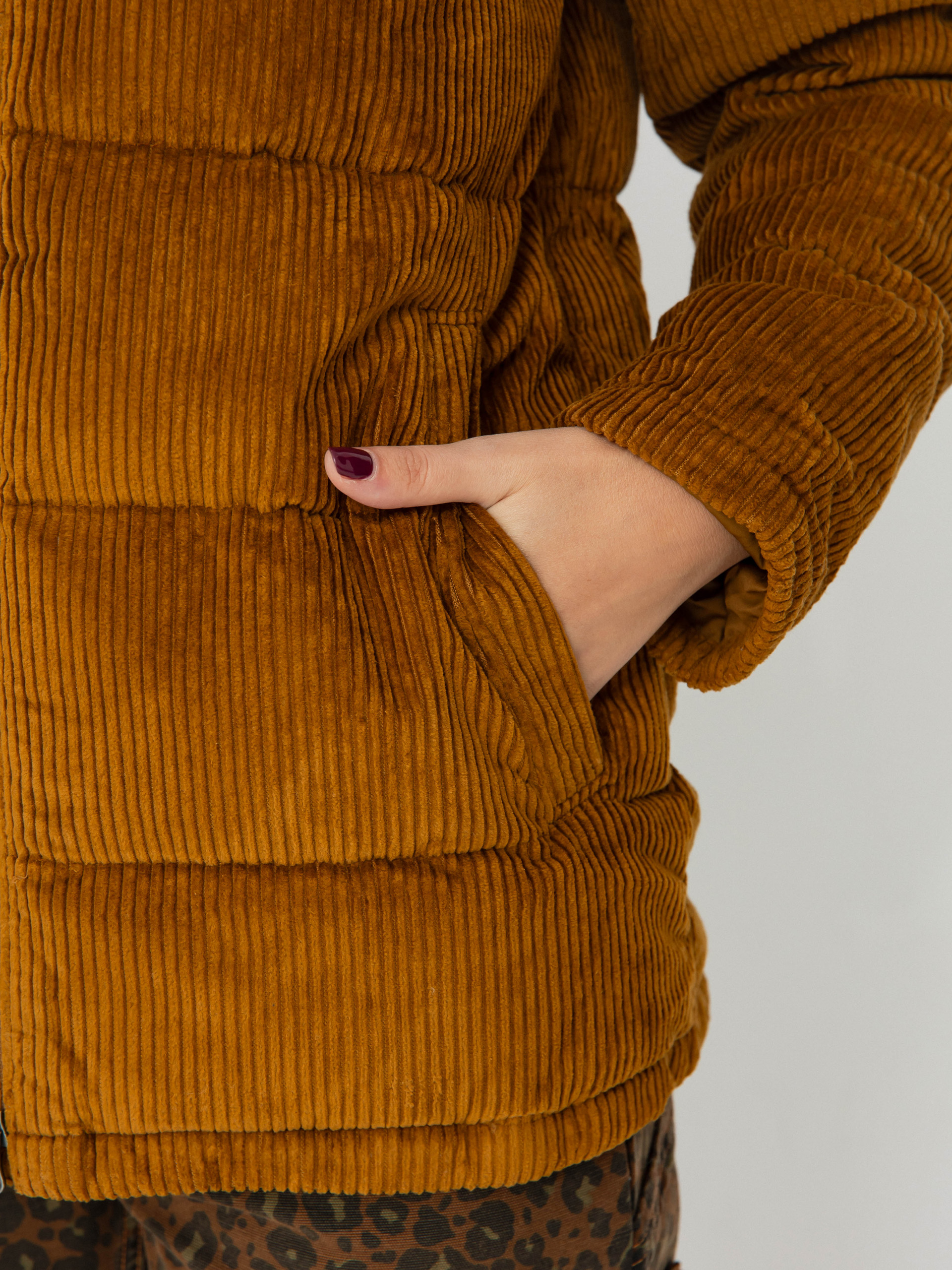 Bunda Patagonia Cord Fjord Coat Wmn (shelter brown)