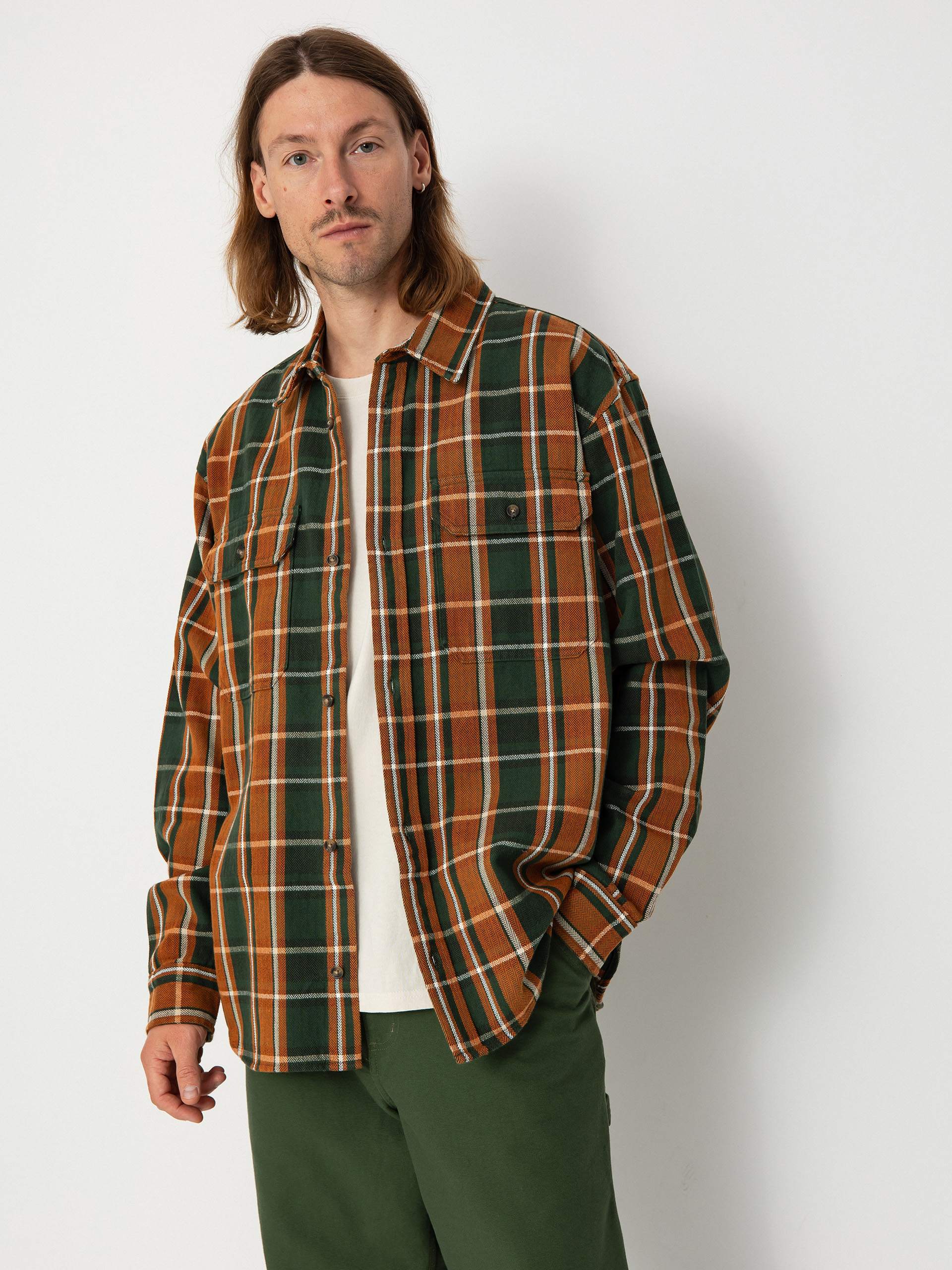 Kou0161eu013ea Carhartt WIP Hobart (hobart check/sycamore tree)