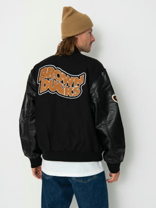 Bunda Carhartt WIP Brown Ducks Bomber (black/black)