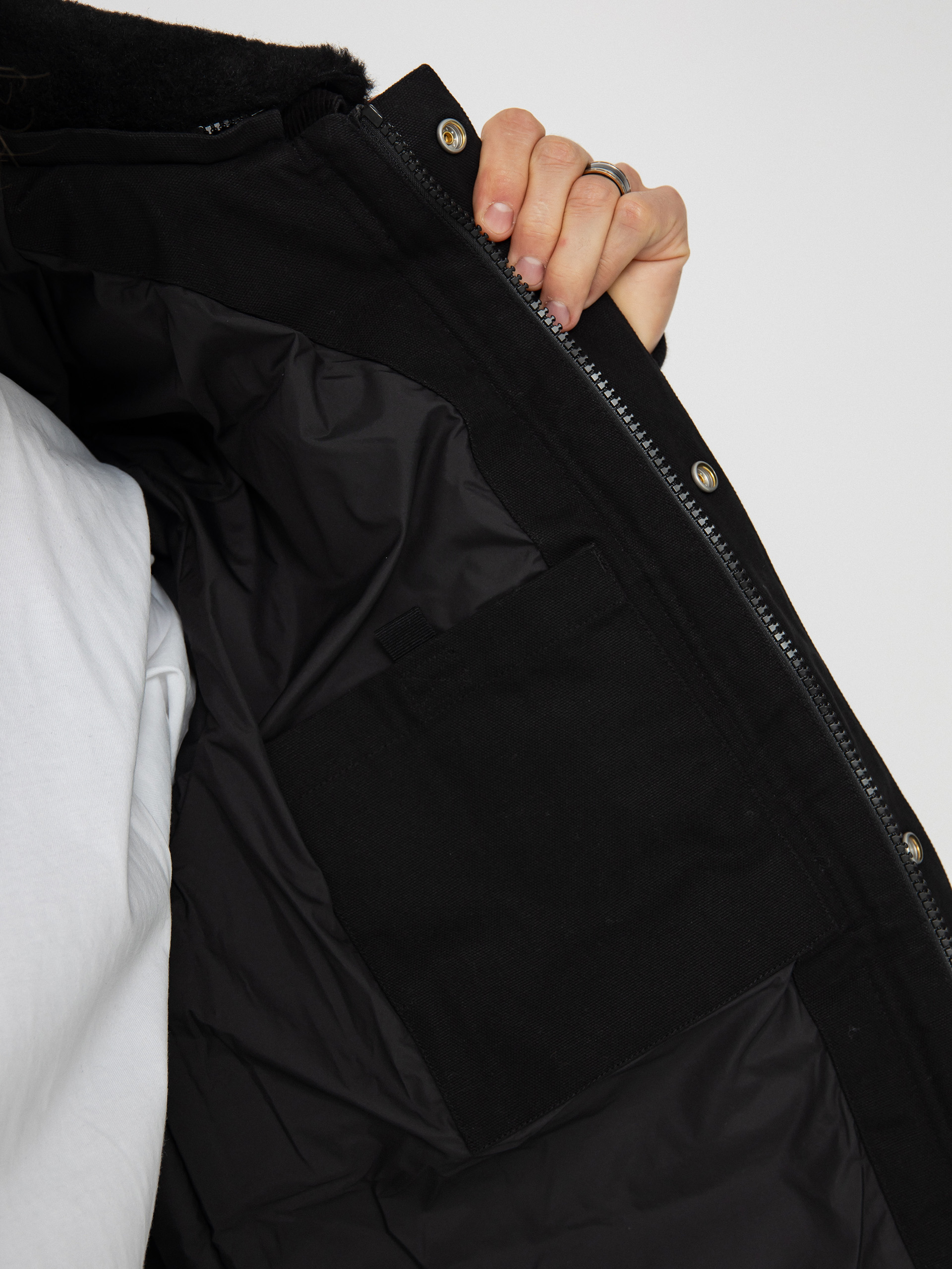 Bunda Carhartt WIP Rayley (black)