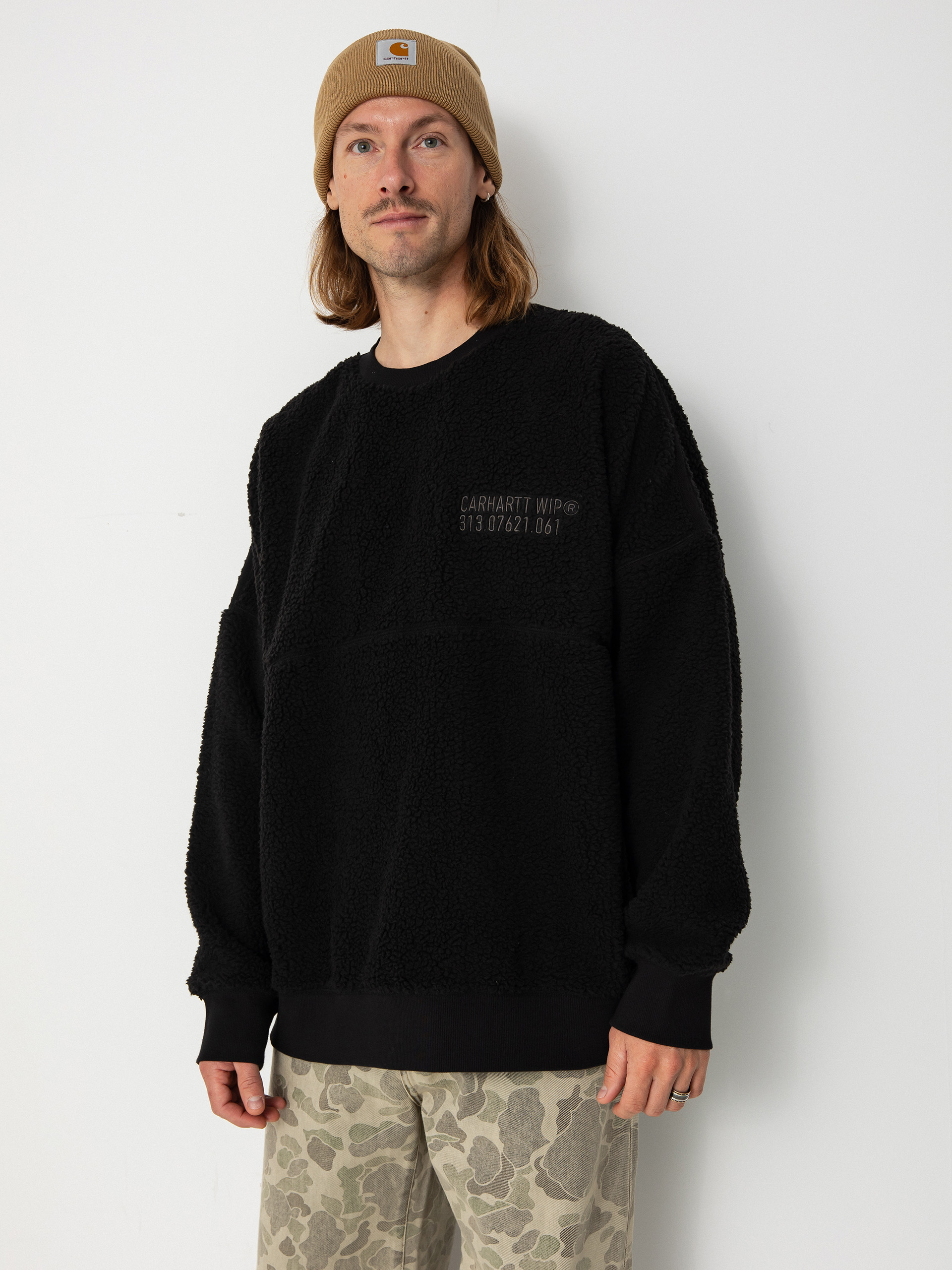 Mikina Carhartt WIP Coordinate (black/grey)
