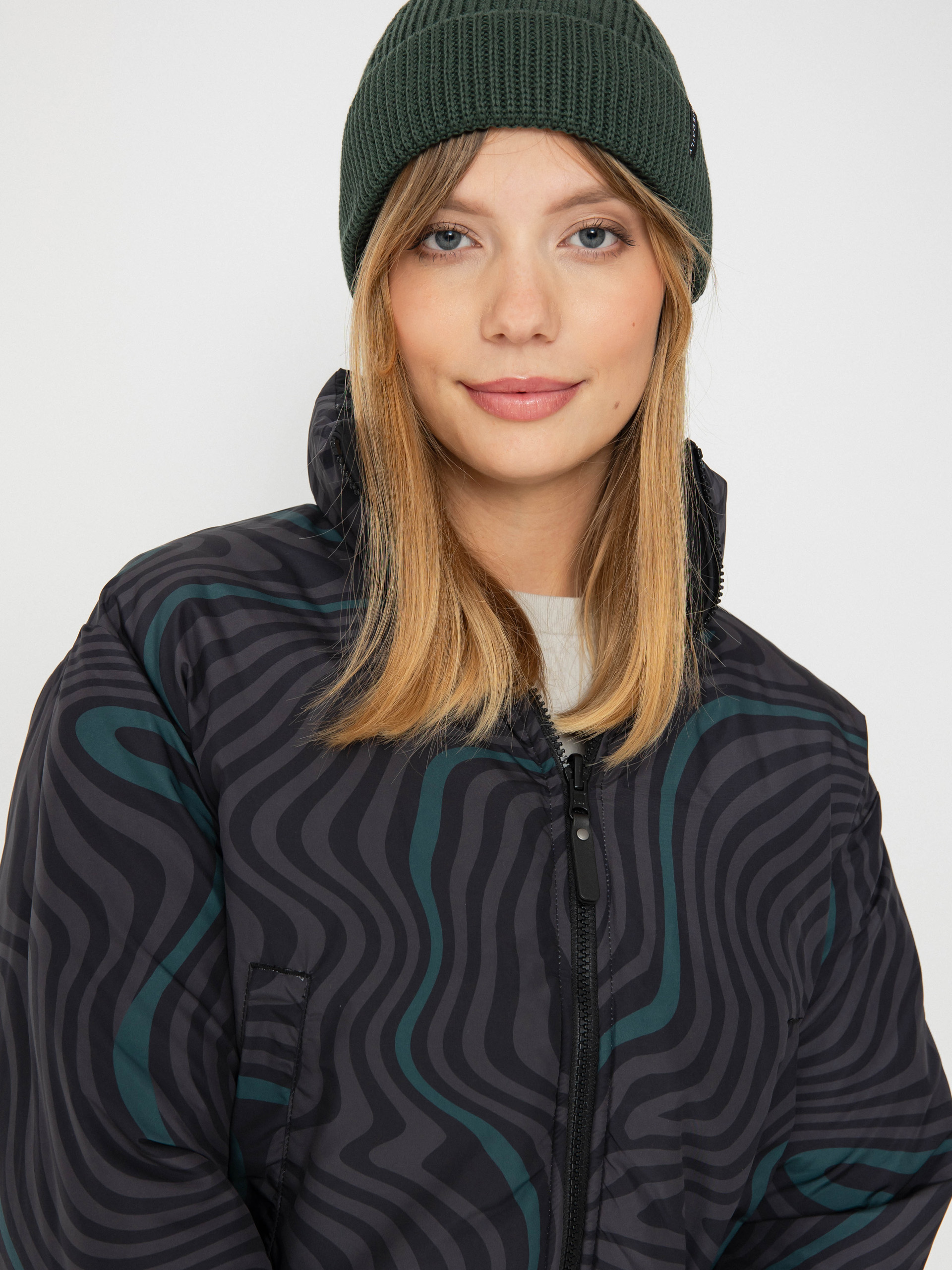 Bunda Iriedaily Paddy Short Wmn (black)