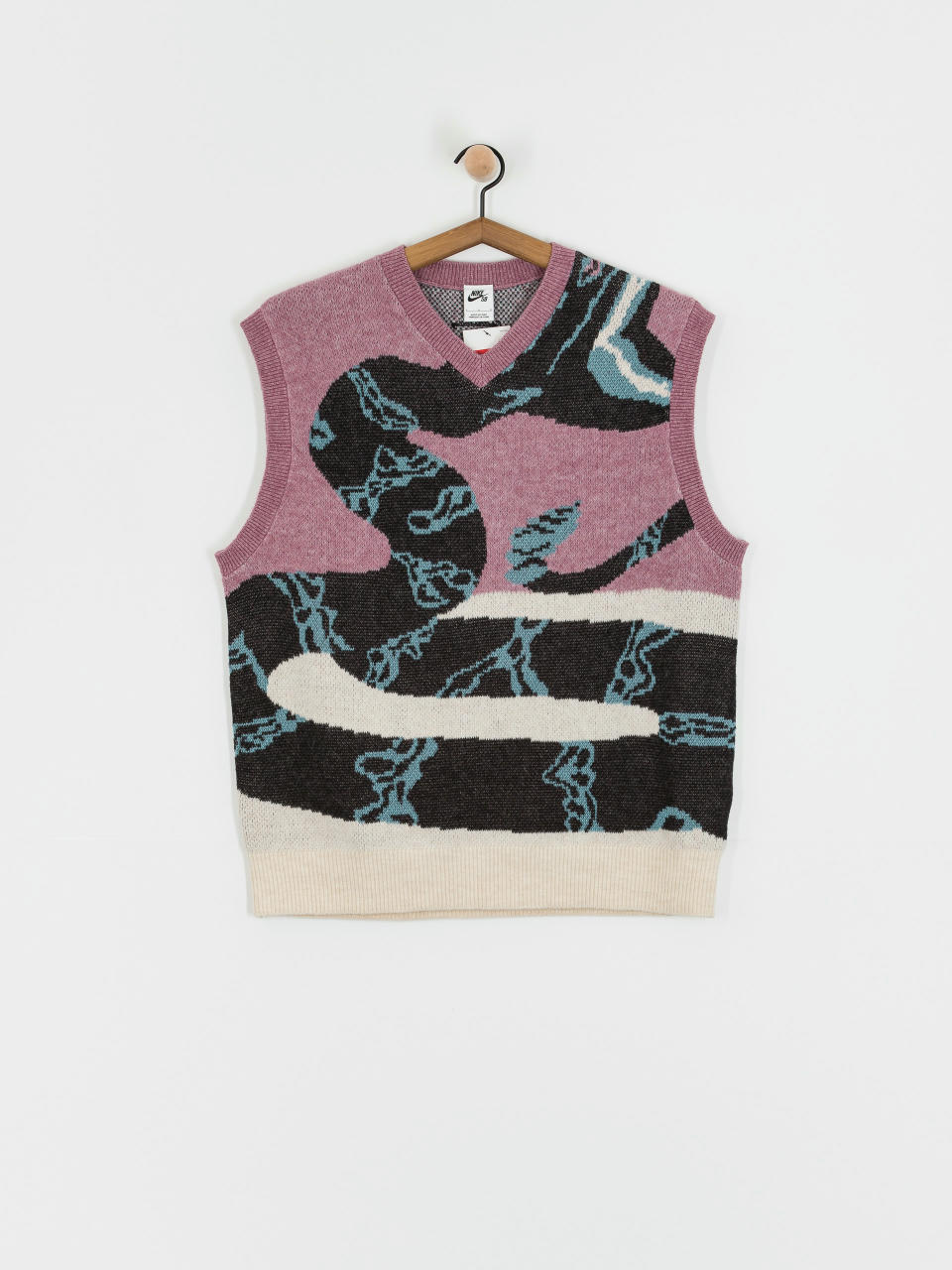 Vesta Nike SB SL Sweater Snake (plum dust/lt orewood brn/black)