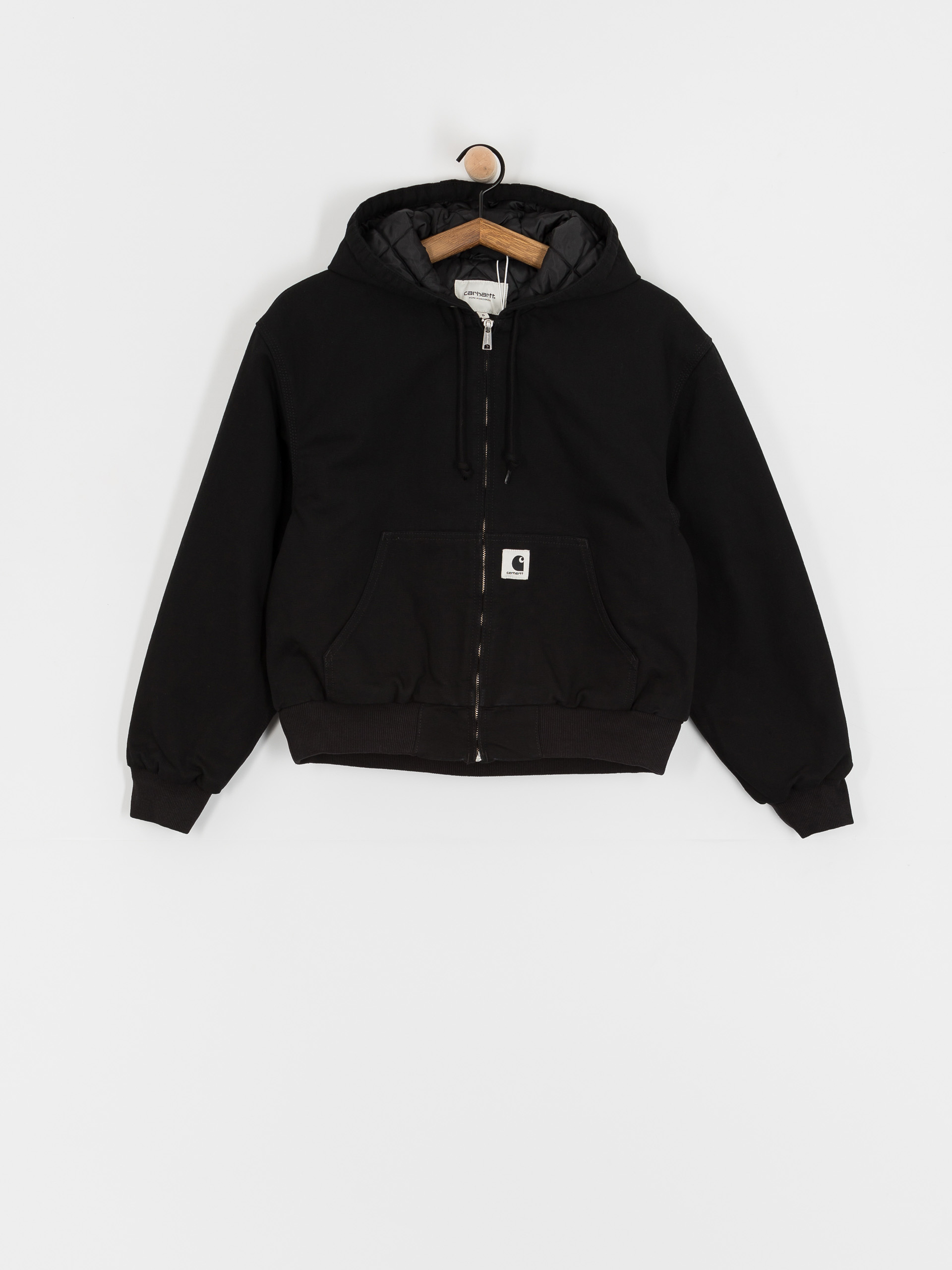Bunda Carhartt WIP OG Active Wmn (black rinsed canvas)