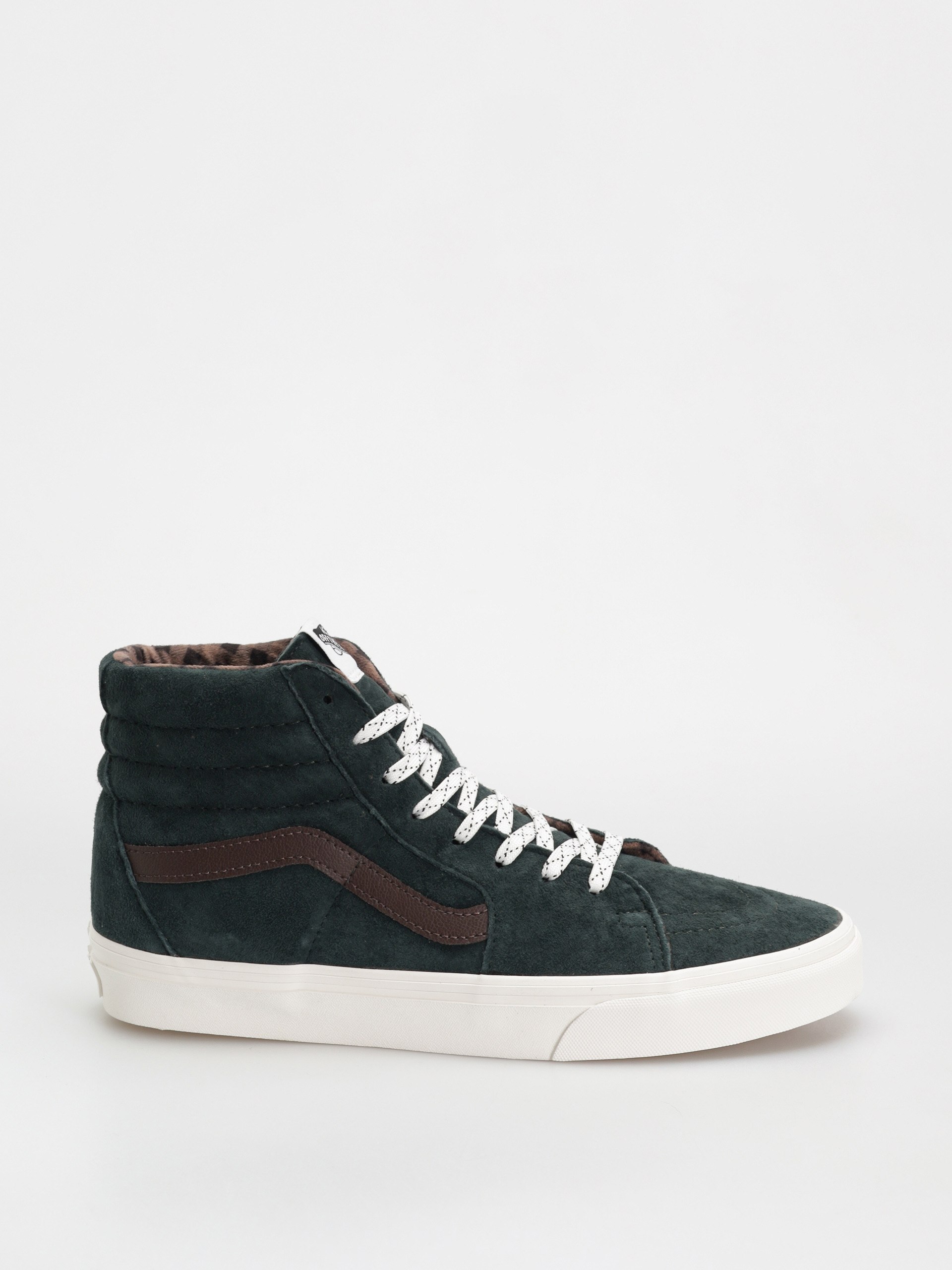 Topu00e1nky Vans Sk8 Hi (pig suede plaid scarab)