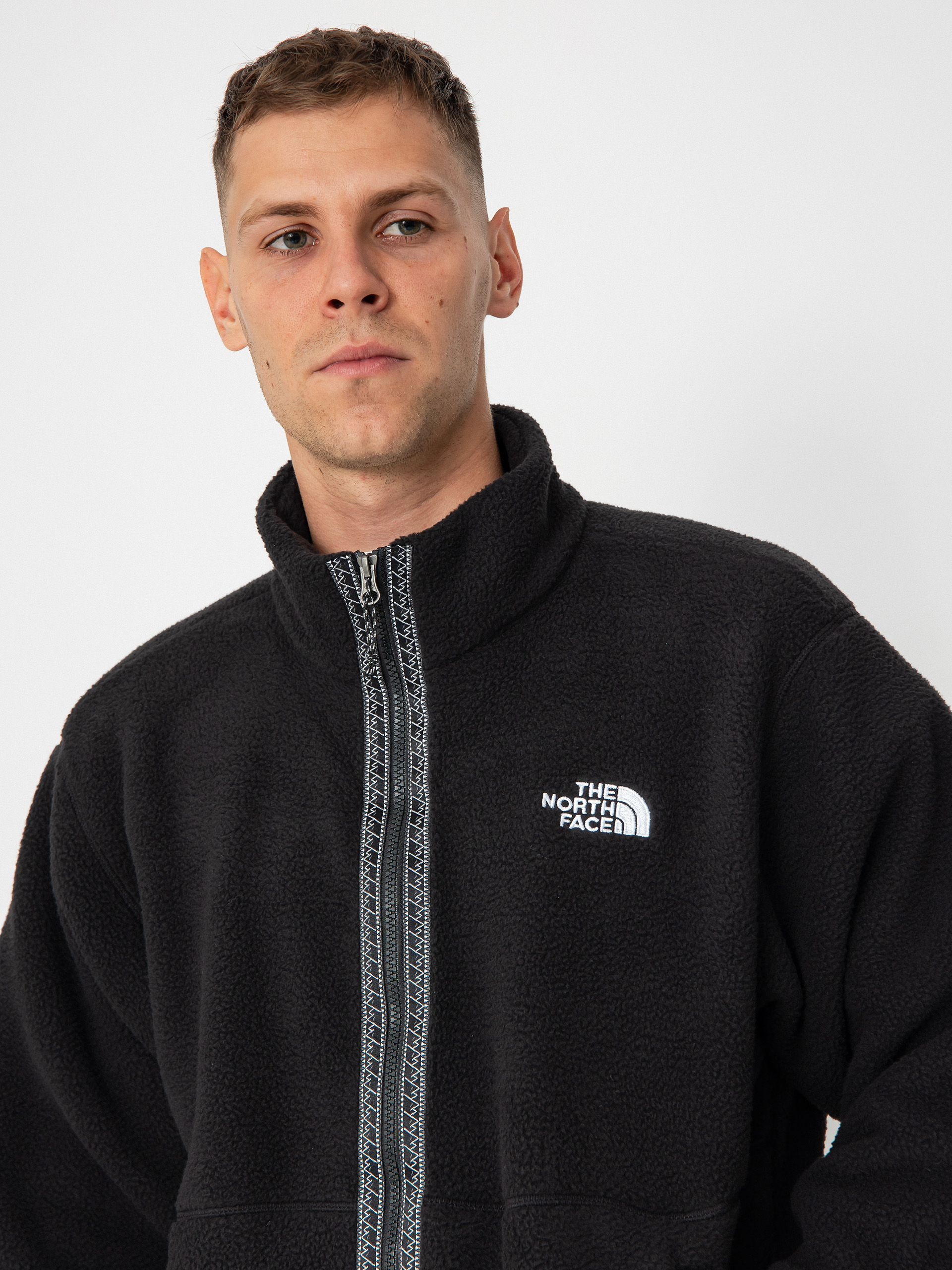 Pánsky Flísová mikina The North Face Tnf Fleeski FZ (tnf black)