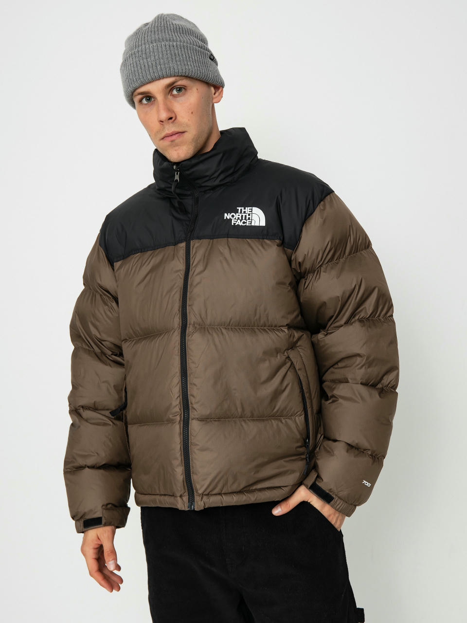 Bunda The North Face 1996 Retro Nuptse (smokey brown/tnf black)