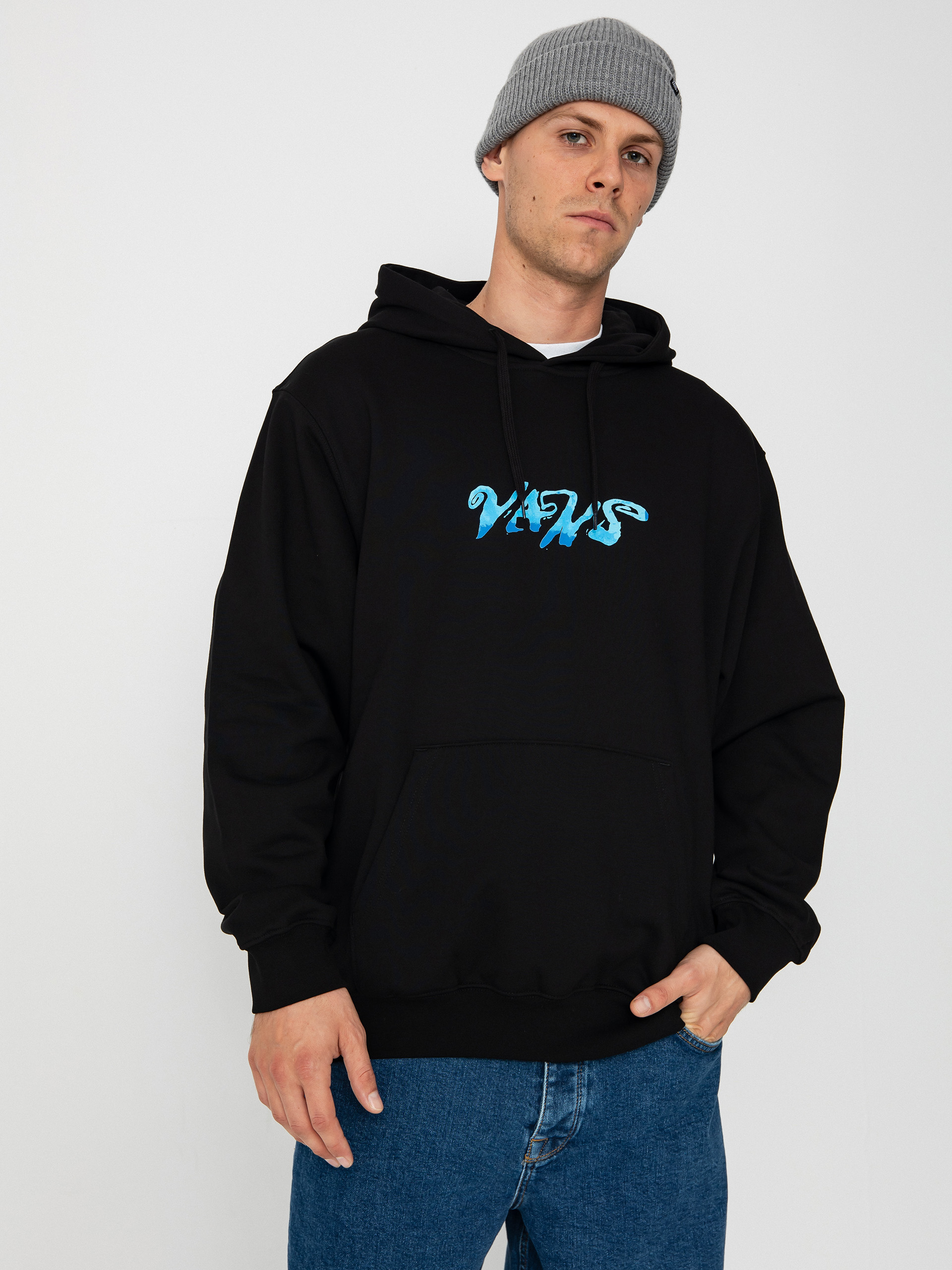 Mikina s kapucňou Vans New Vdc Loose HD (black)