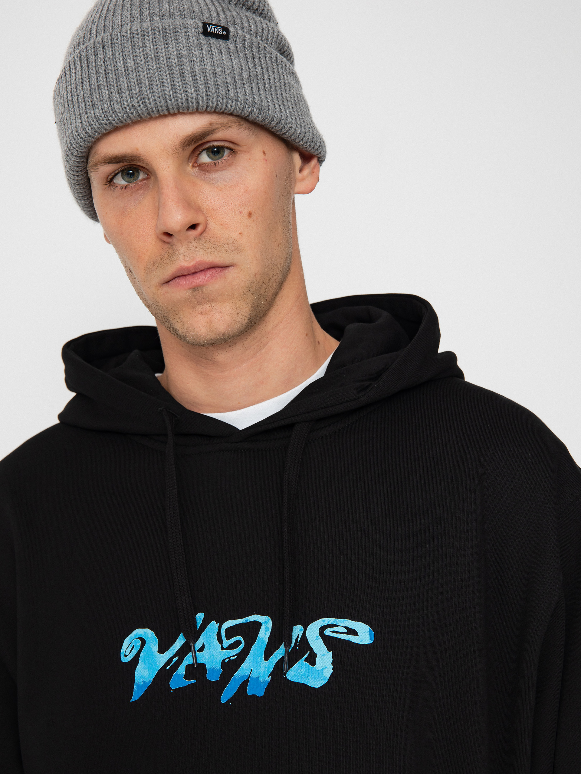 Mikina s kapucňou Vans New Vdc Loose HD (black)