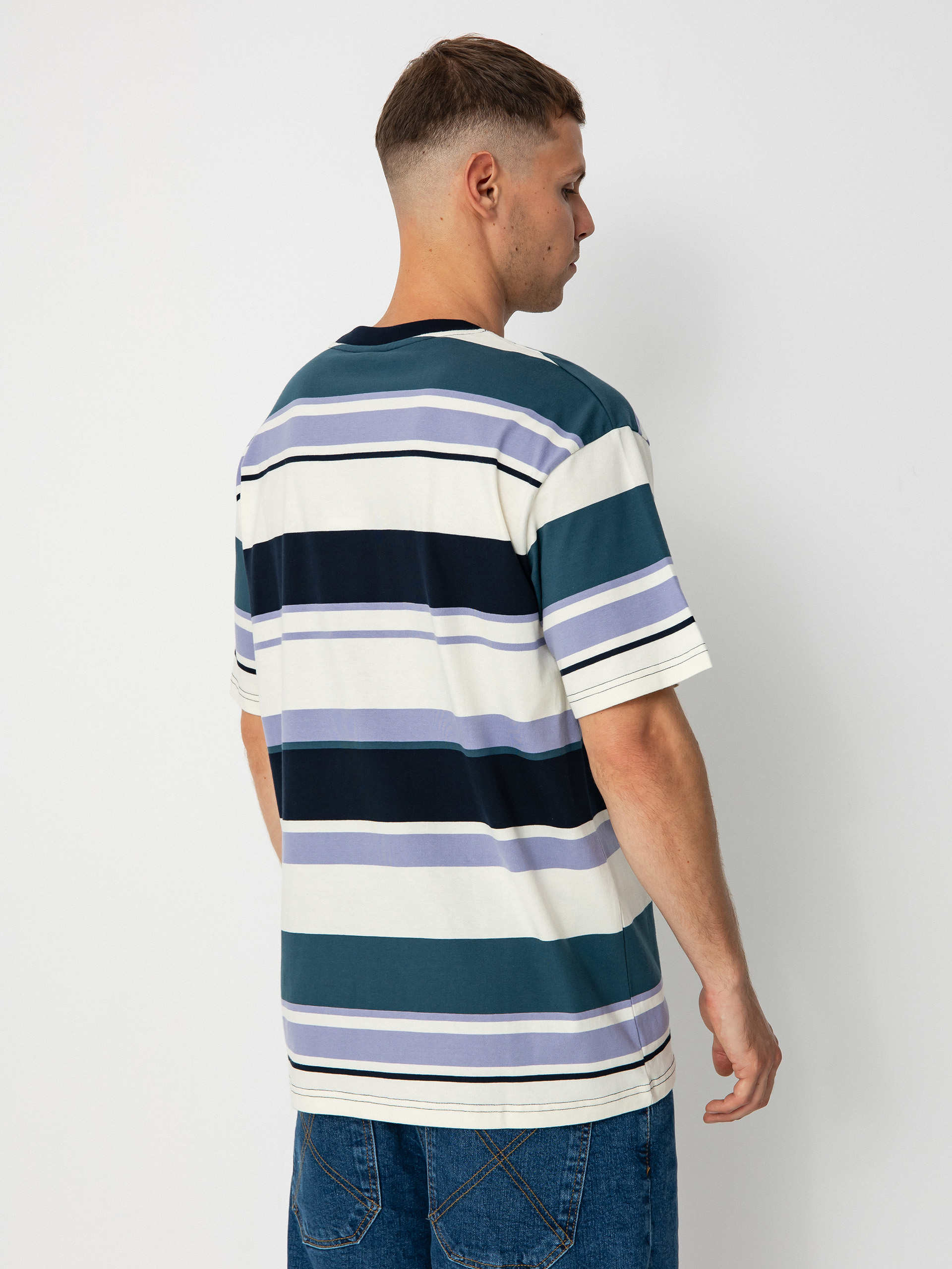 Tričko Iriedaily Wide Stripe (cool jungle)