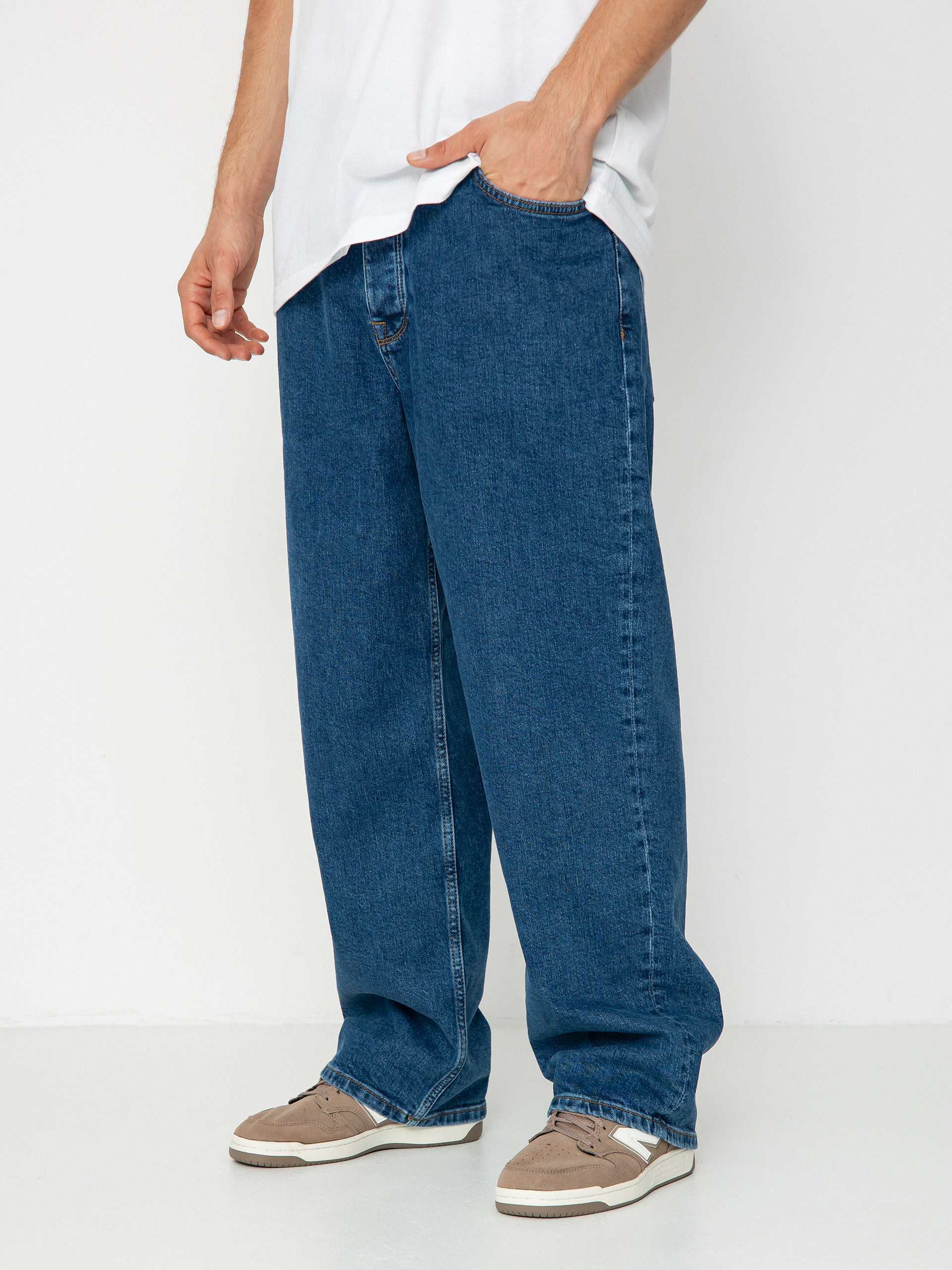 Nohavice Homeboy X Tra Baggy Denim (washed blue)