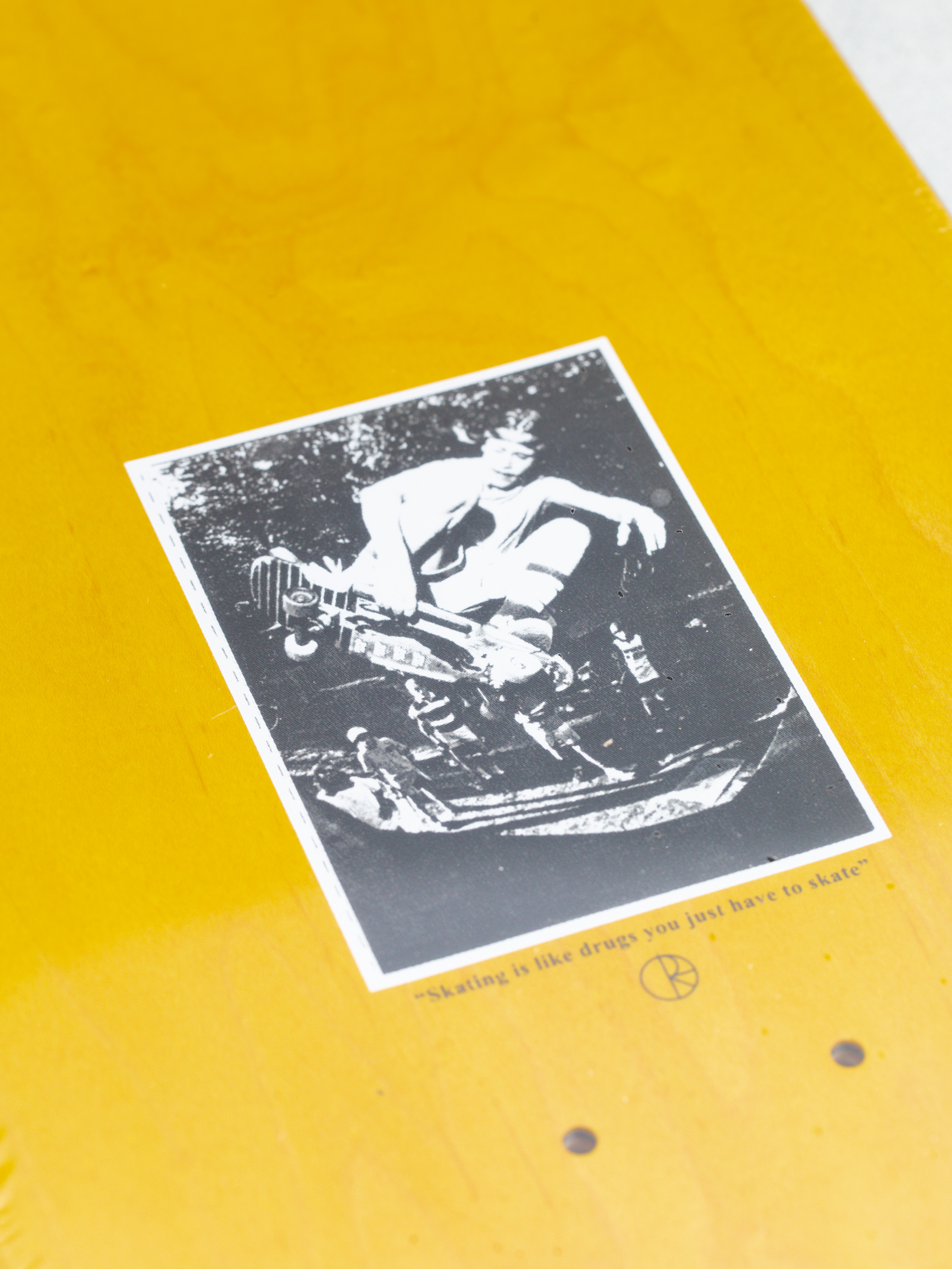 Doska Polar Skate David Stenstrom Tape and Panther (white/black)