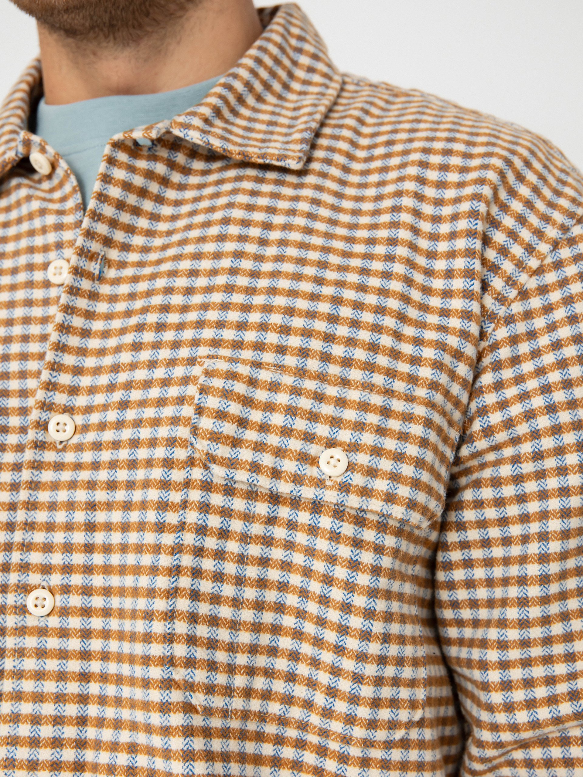 Košeľa Dickies Frenchtown (whitecap gray)