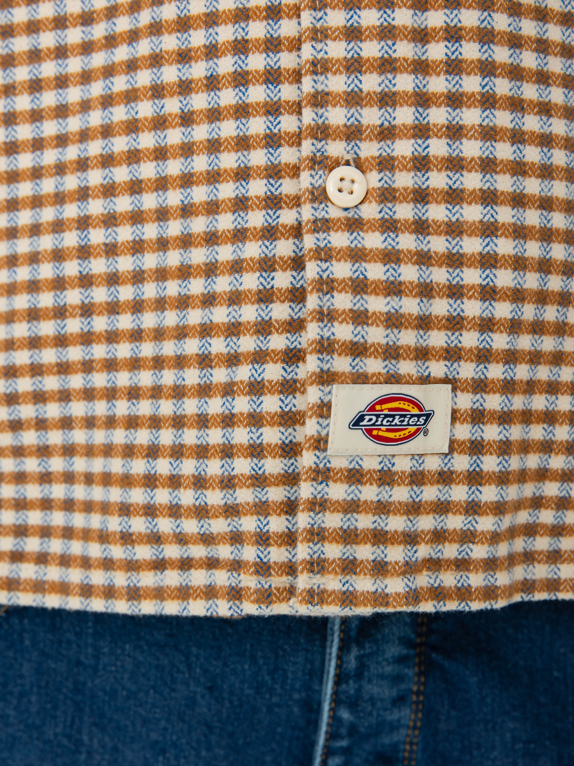 Košeľa Dickies Frenchtown (whitecap gray)