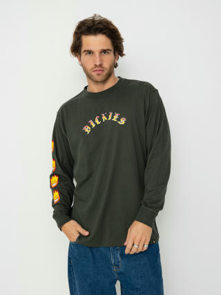 Triko Dickies X Spitfire Long Sleeve (olive green)