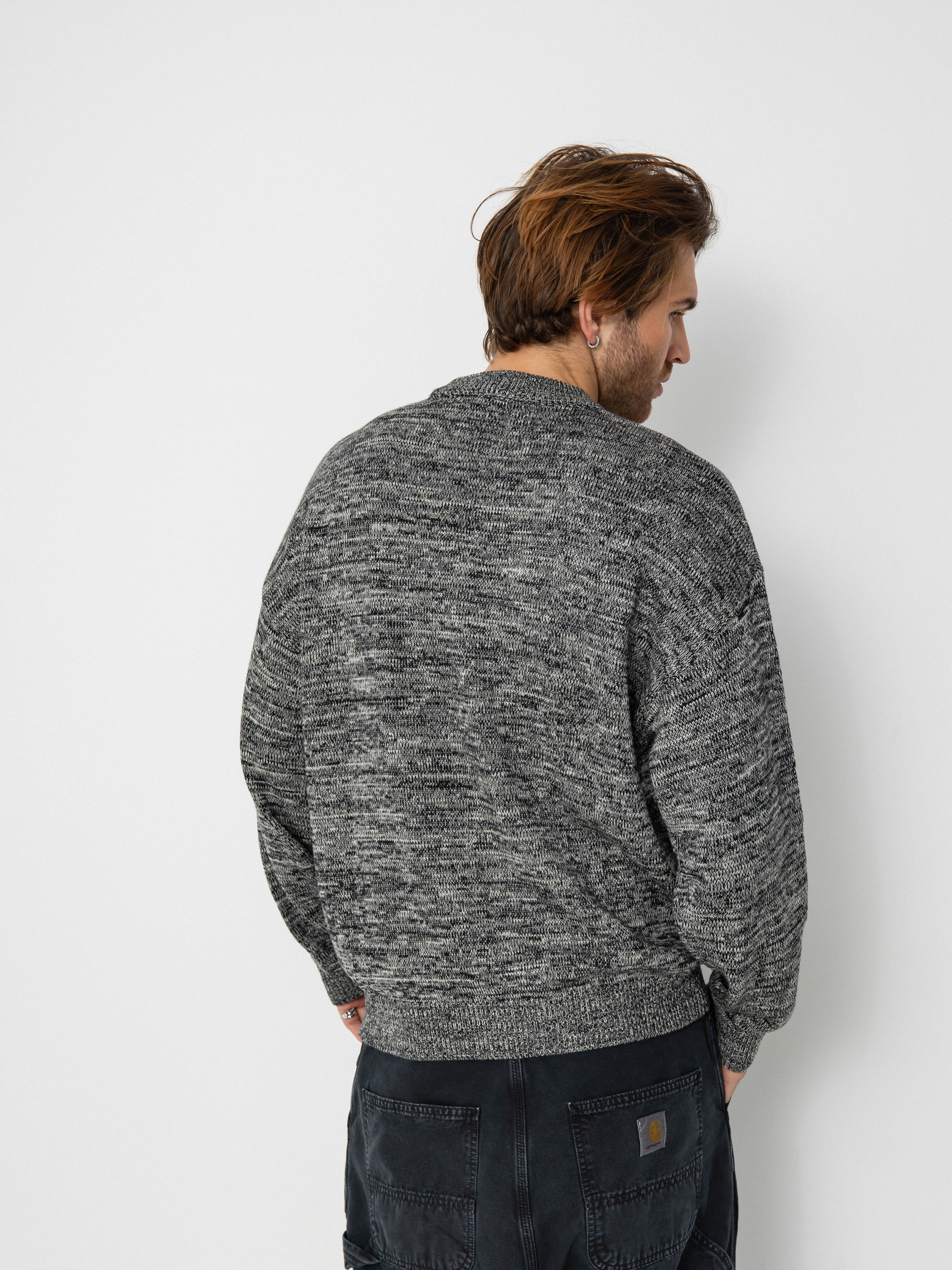 Sveter Wasted Paris Lethal (black/charcoal)