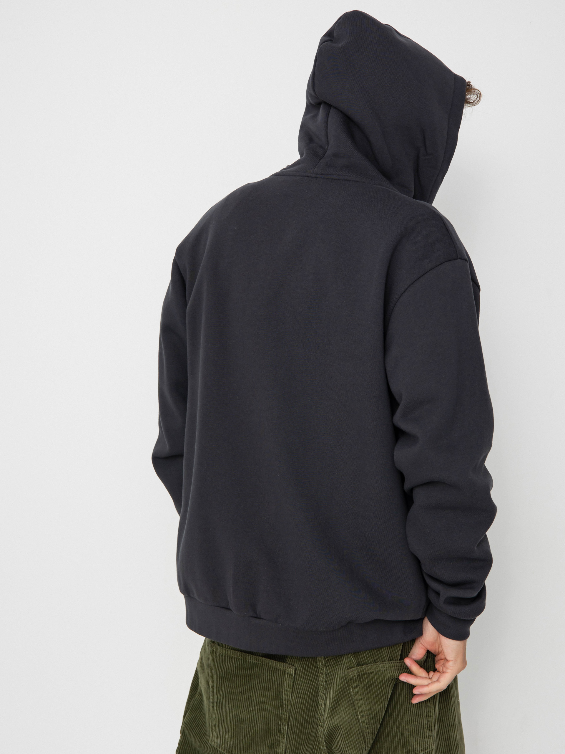 Mikina s kapucňou Iriedaily Mini Flag 2 ZHD (coal)