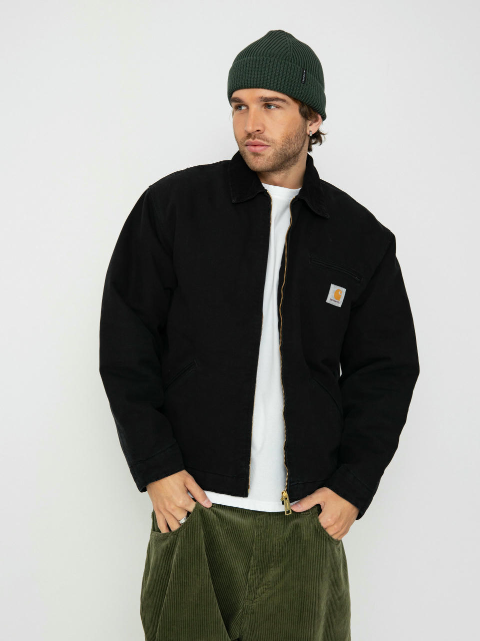 Bunda Carhartt WIP OG Detroit (black/black)