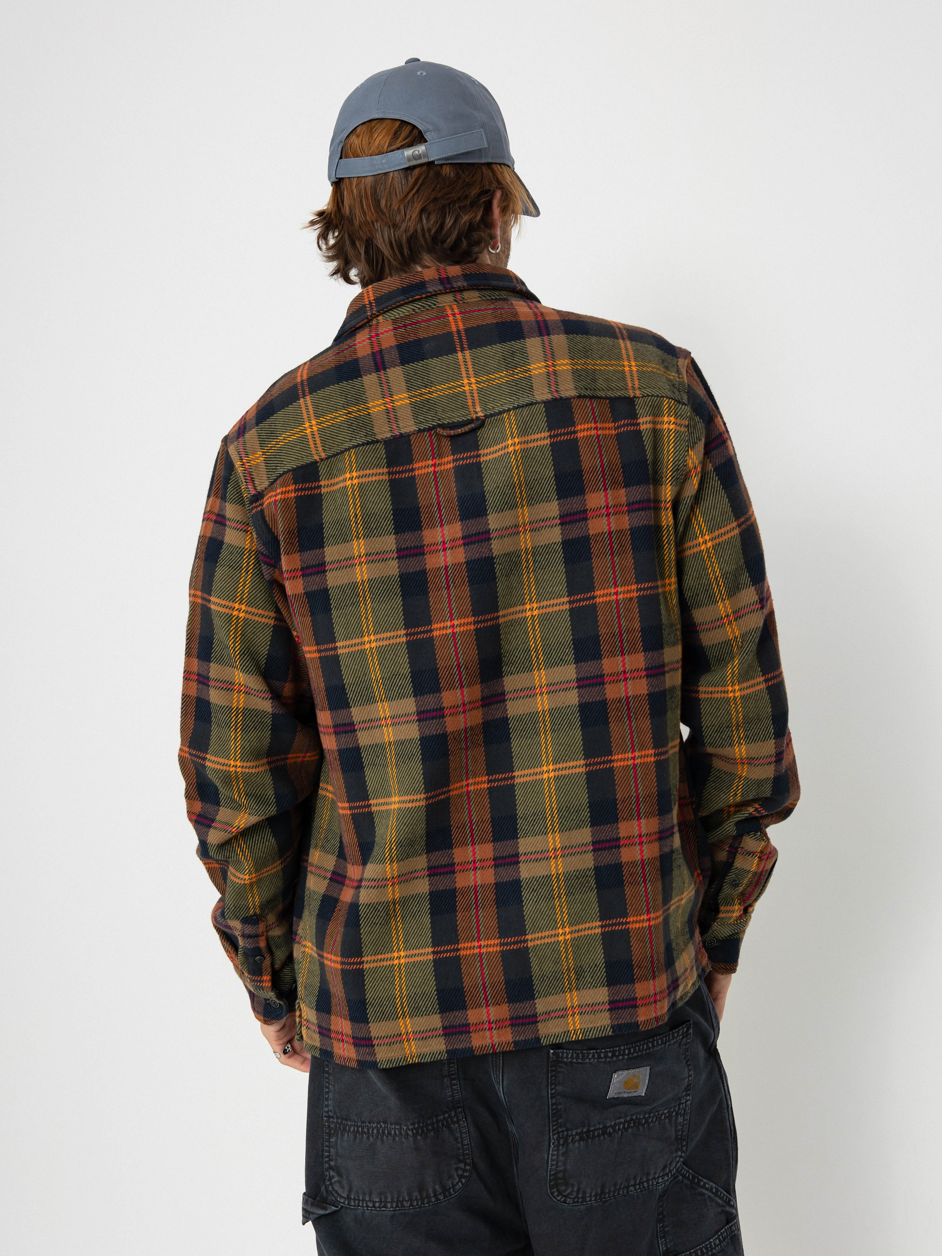 Košeľa Iriedaily Chillax Lumber (navy brown)