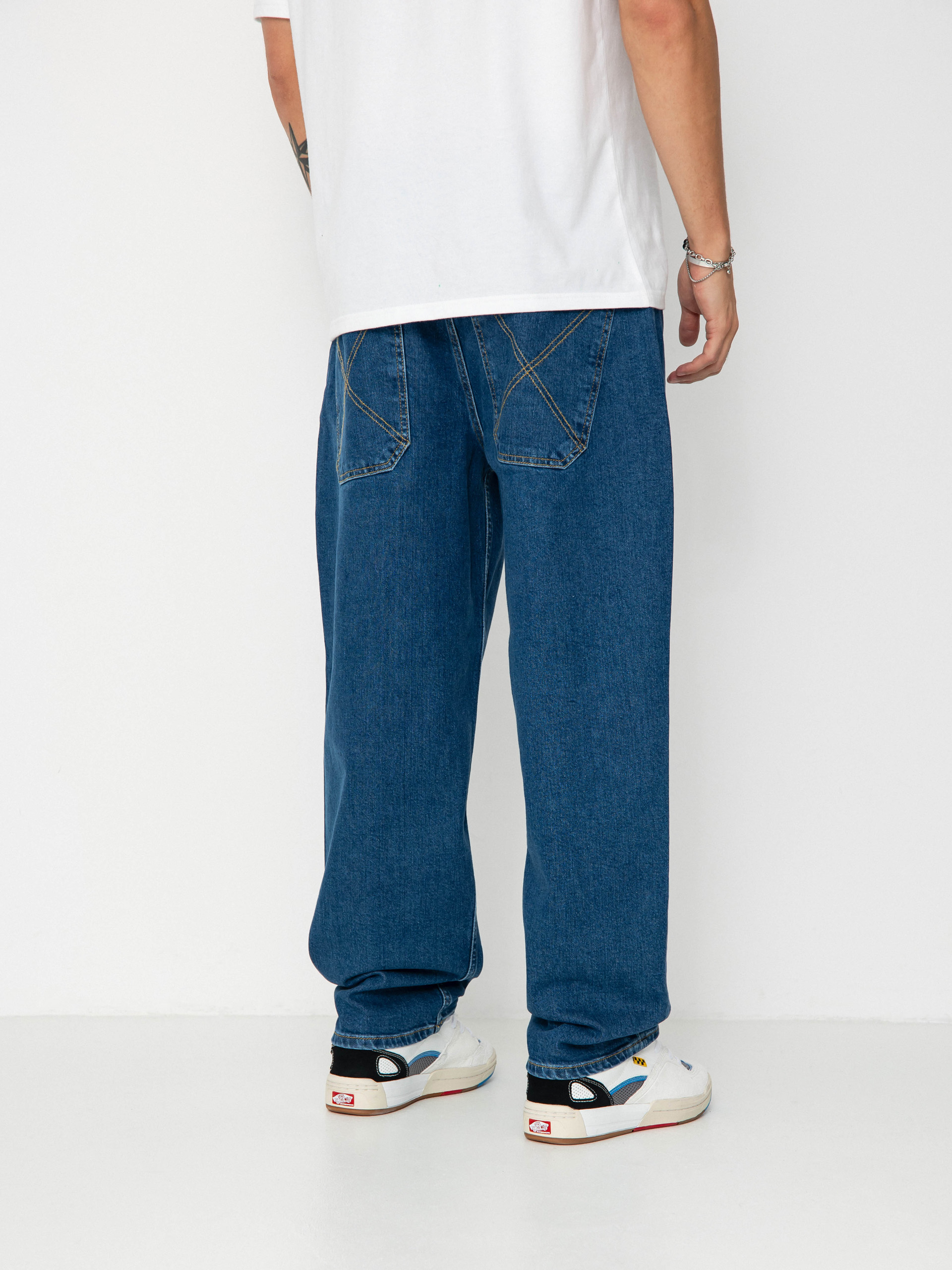 Nohavice Homeboy X Tra Monster Denim (washed blue)