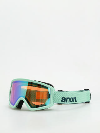 Snowboardové okuliare Anon Tracker 2.0 JR (powder mint/green amber)