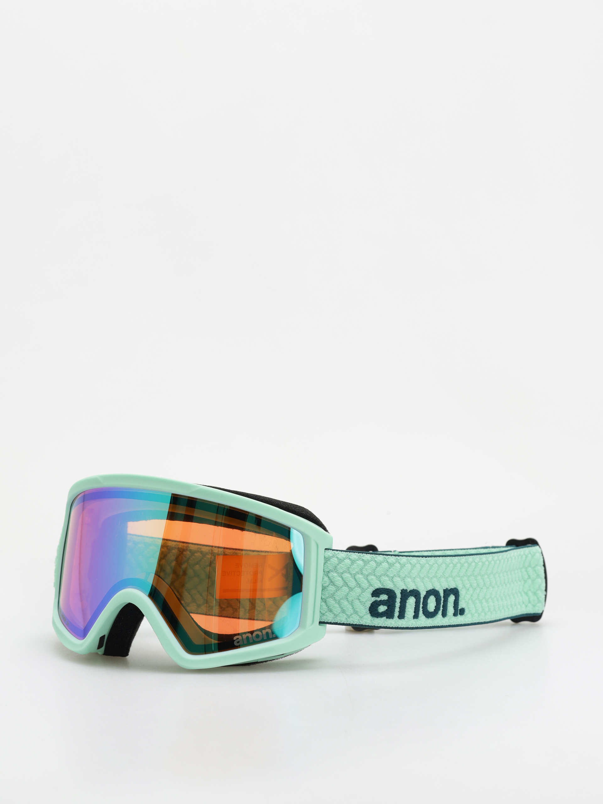 Snowboardové okuliare Anon Tracker 2.0 JR (powder mint/green amber)